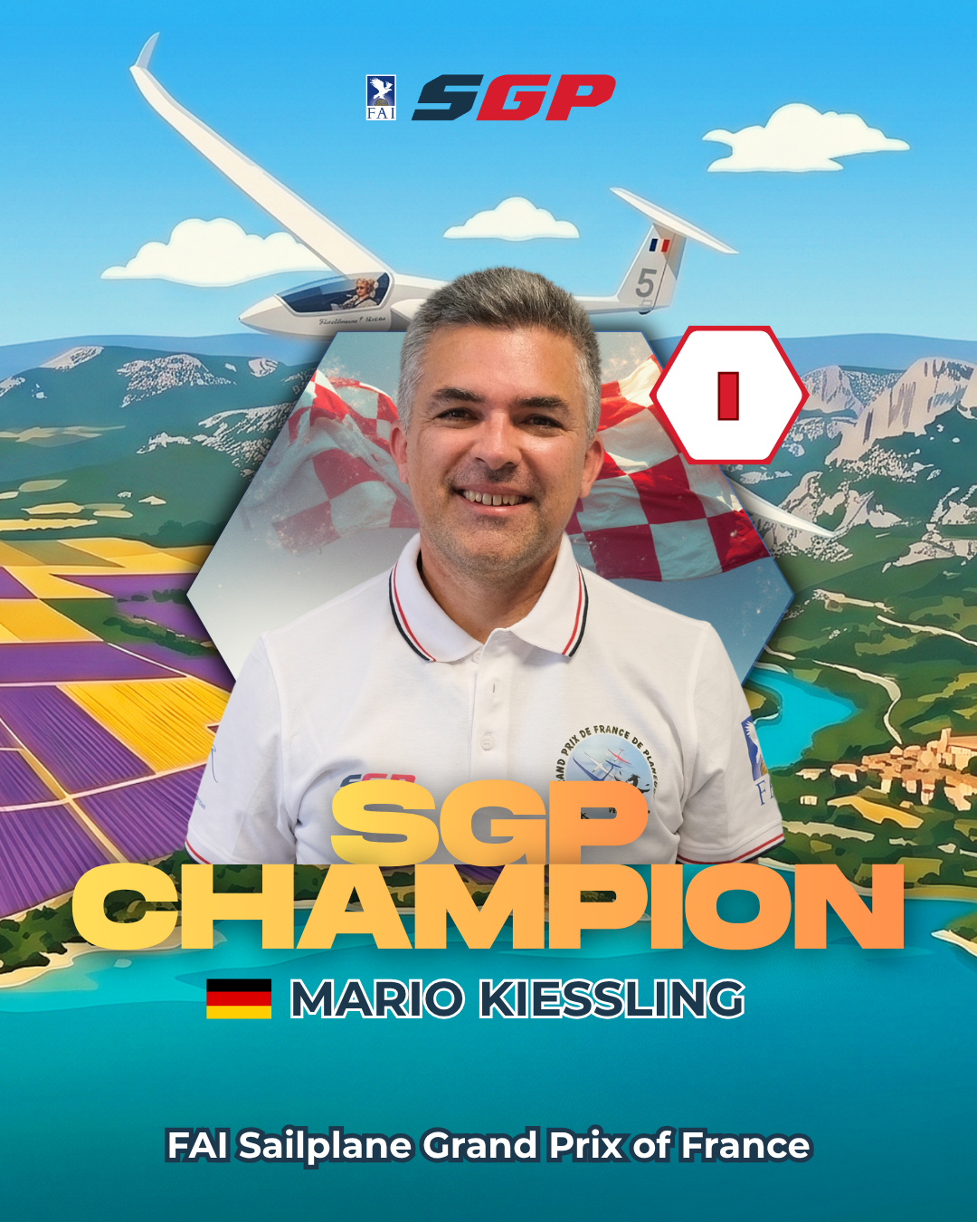 "Super Mario" Crowned Champion: Kiessling Dominates Final Race to Win the French SGP