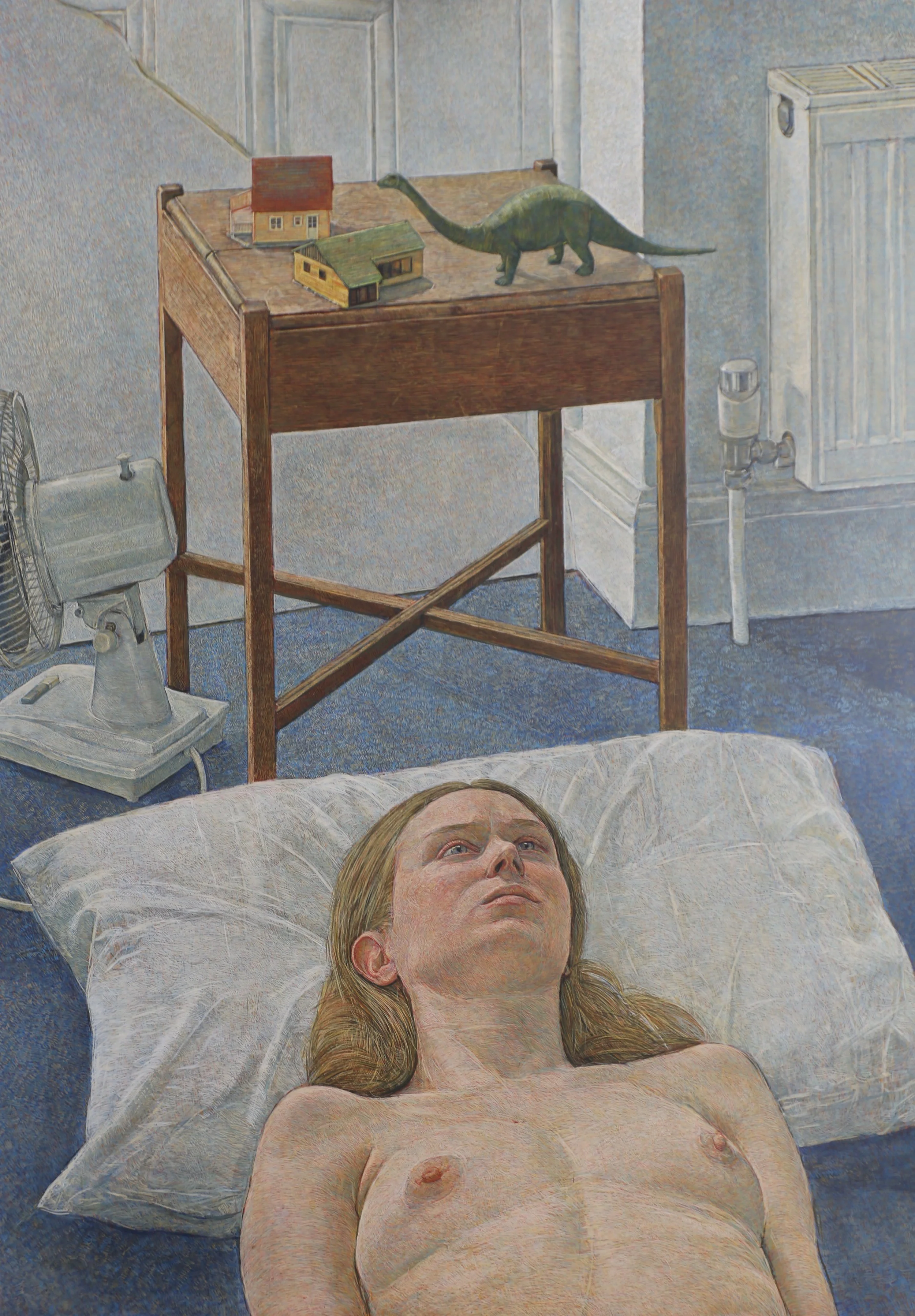 Jacqeuline with Still Life,122x 86.5 cms, £75,000.JPG