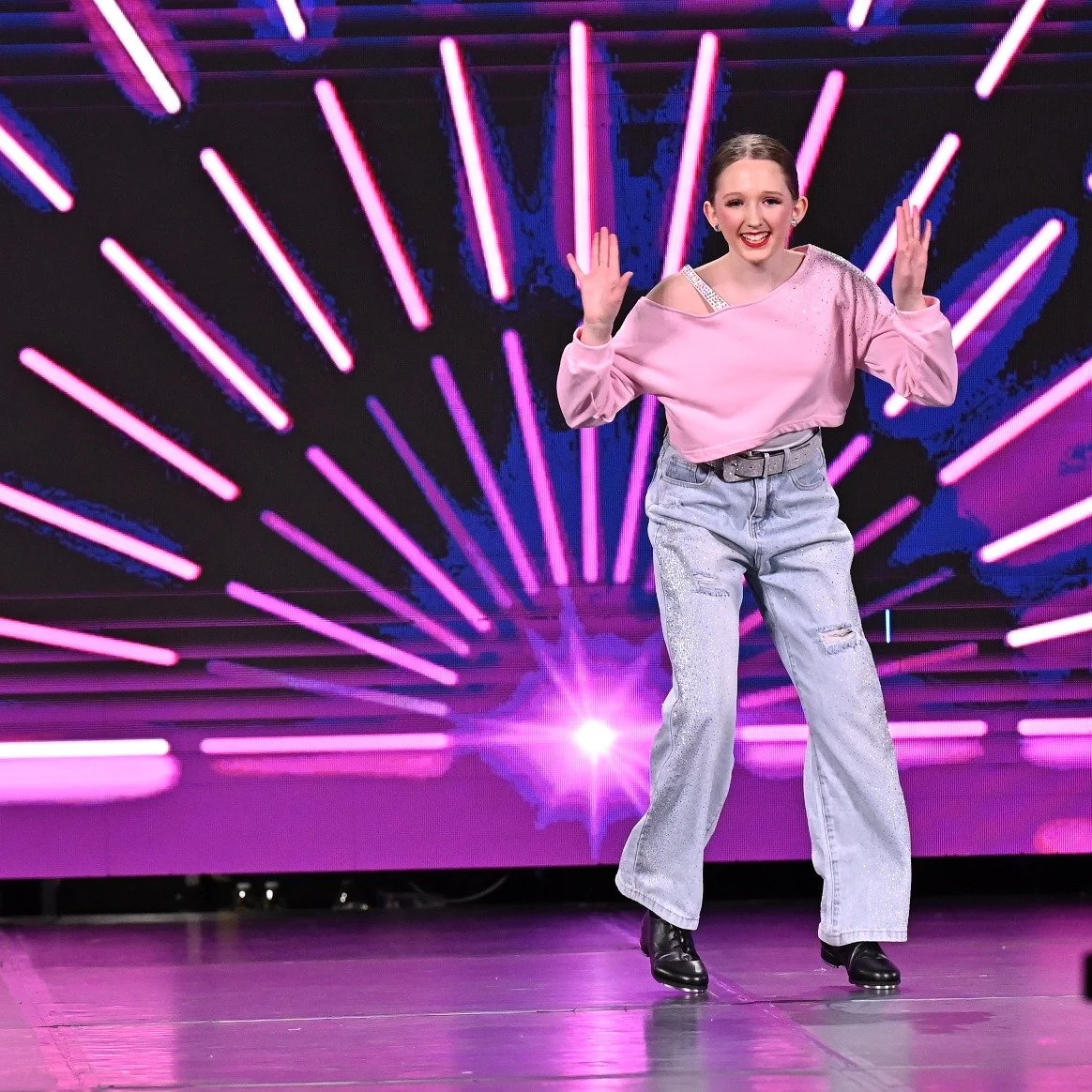 Emma has absolutely lit up the stage this season with her tap solo, &ldquo;What I Like About You&rdquo; ✨👞

Tap is such a fun, energetic, and important style of dance because it teaches dancers musicality, rhythm, timing, coordination, control, and 