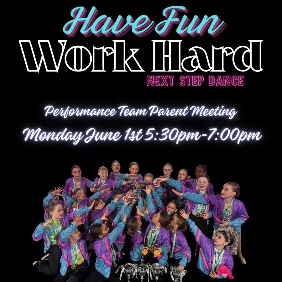 At Next Step Dance, Performance Team is about so much more than trophies and titles. 💜💙🩷

It&rsquo;s about dancers learning to work hard, support each other, grow as performers, build confidence, and become part of something bigger than themselves