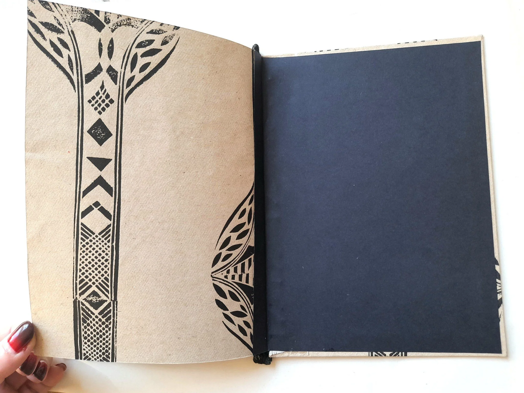 last page - A story not in black and white