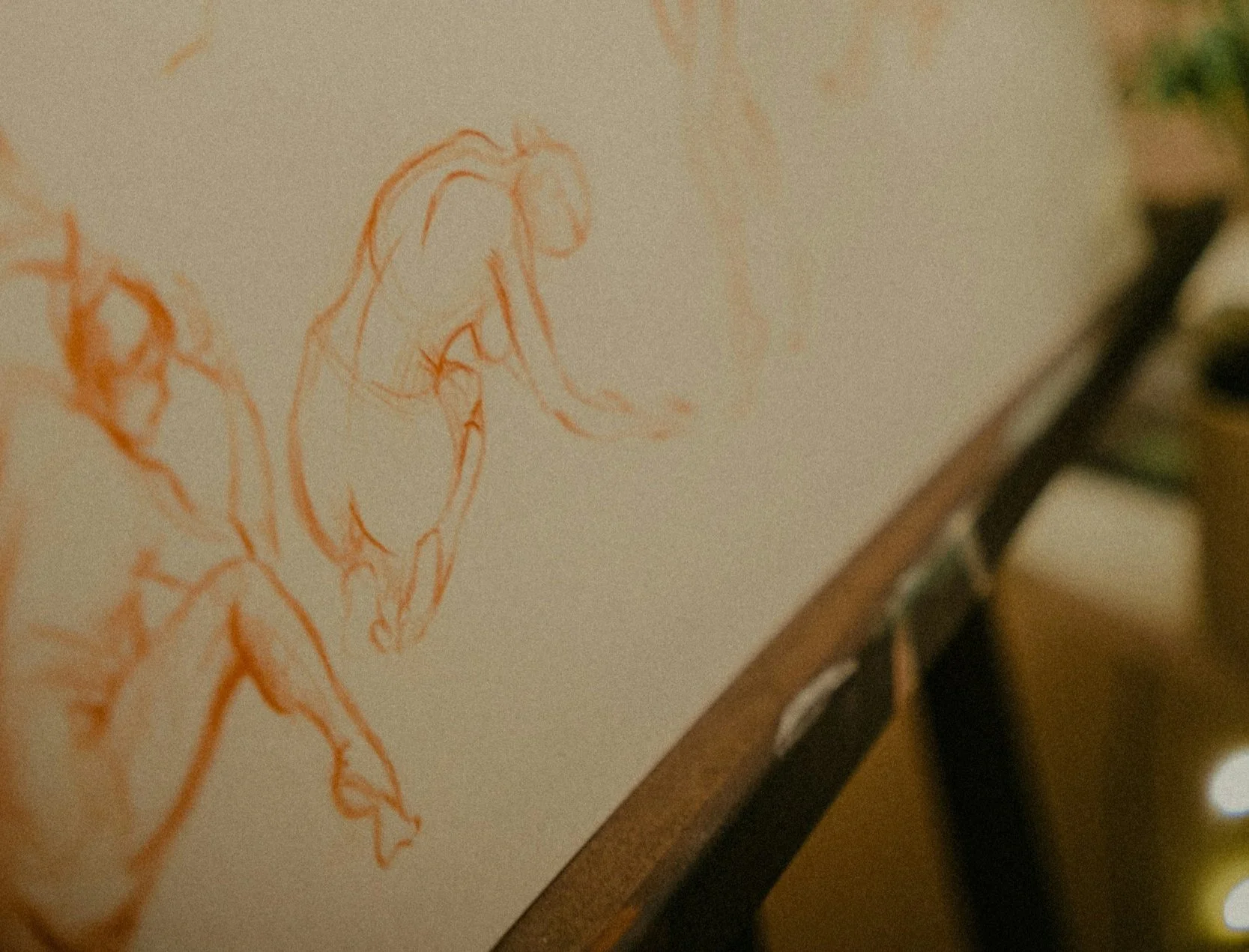 Life Drawing with Pauline Rignall. 