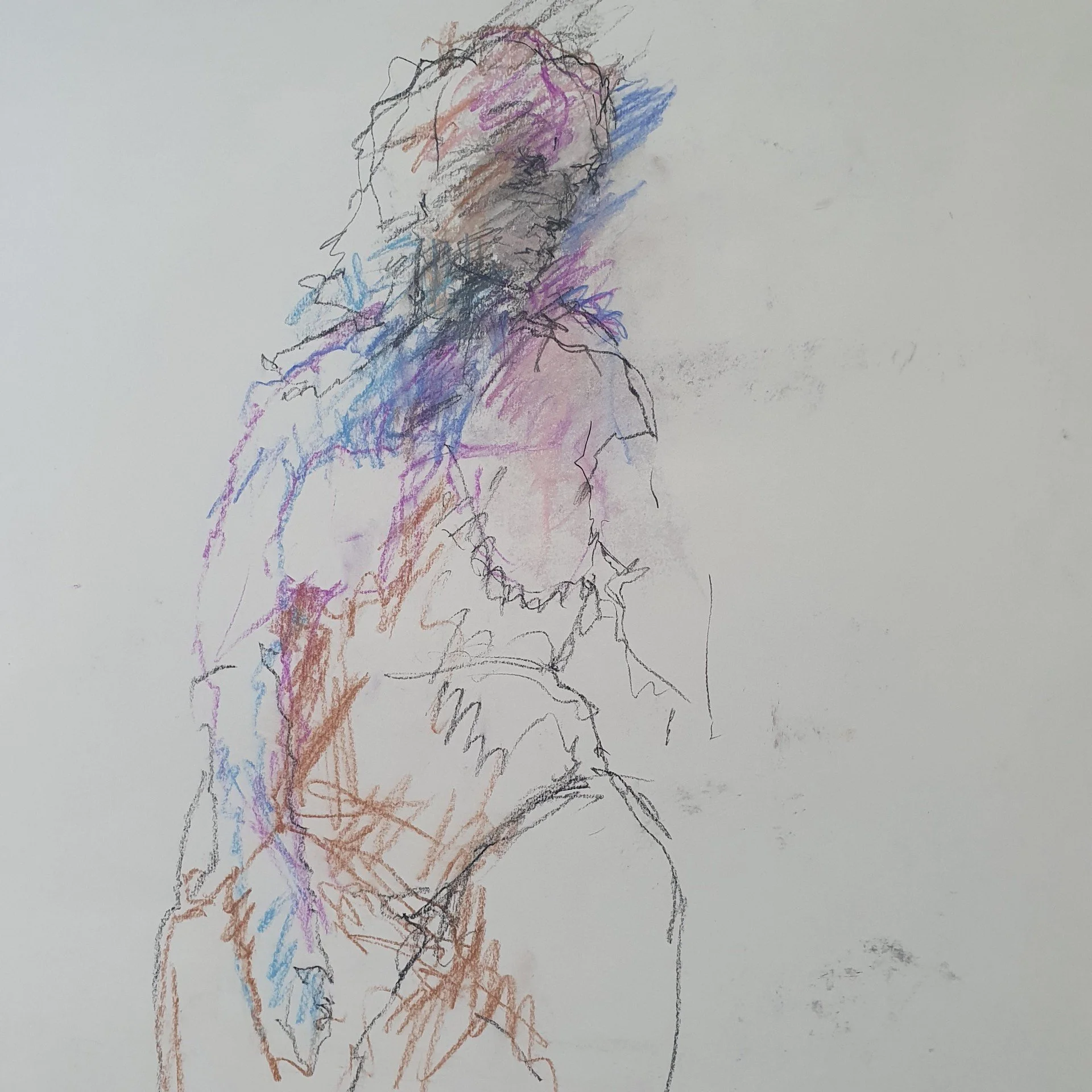 Life Drawing with Pauline Rignall. 
