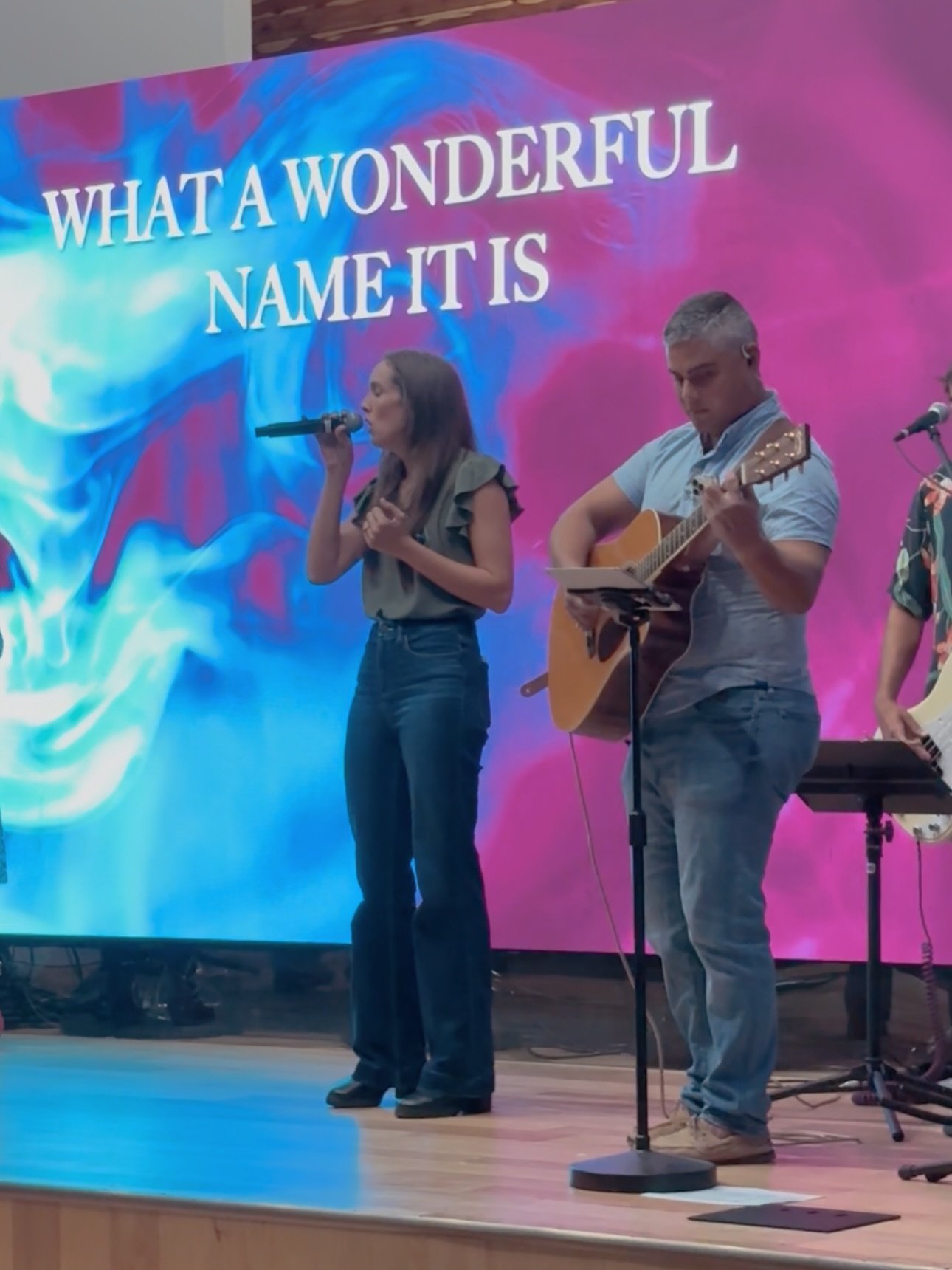 I will forever count it as blessing to be able to serve with my wife at church. Pastor @ramirolerma_  and the worship team at @crossbayarea are bringing people to Jesus with a joy founded in Christ. Join us this Friday for a worship night in Laguna V