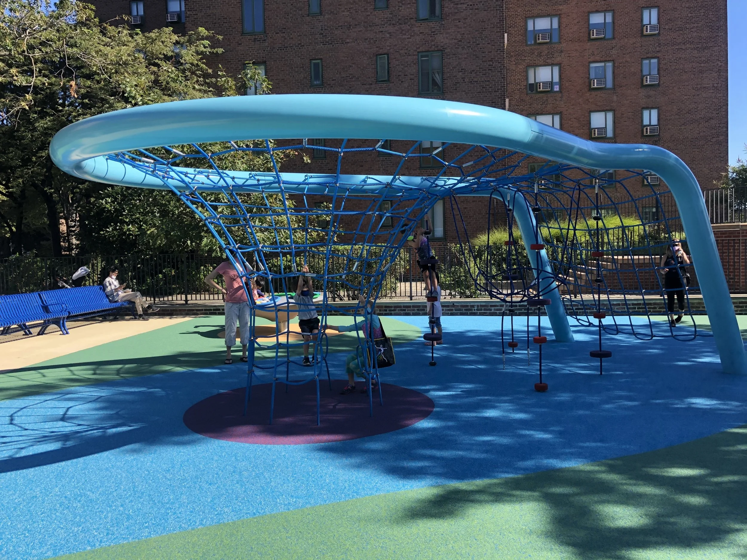 Stuytown Playground - Accessibility Allows All to Beat the Heat! 