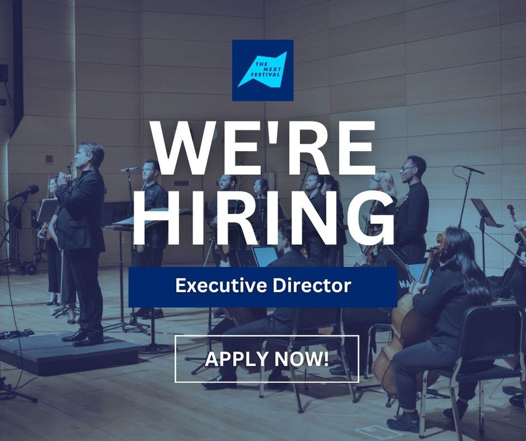 Next Fest seeks an Executive Director. This is a part-time remote position that transitions to full-time in-person during the Summer festival.

LEARN MORE: next-fest.org/jobs 

They'll work in close collaboration with the Artistic Director, handling 