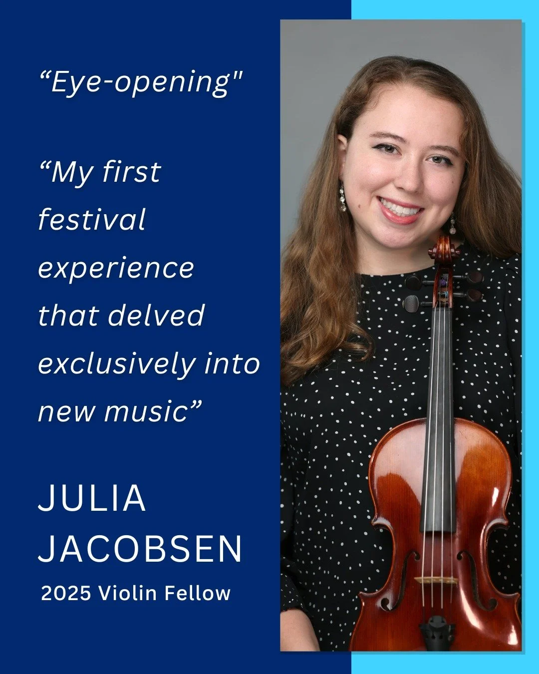 "Next Fest was my first festival experience that delved exclusively into new music, and mostly works by living composers.

It was an eye opening experience that showed me the great potential and creativity present in today&rsquo;s performing art