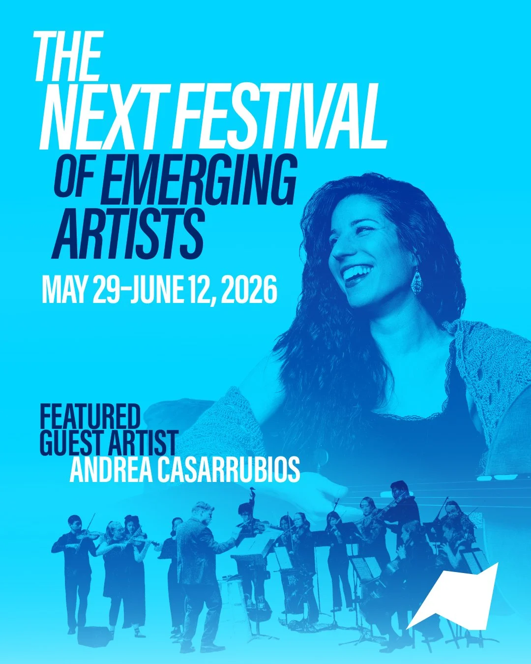 Next Fest 2026 has arrived. SAVE THE DATES: May 29 &ndash; June 12

Marking the 250th anniversary of the Declaration of Independence, we spotlight women immigrant composers shaping the American sound, featuring GRAMMY&reg;-nominated cellist/composer 