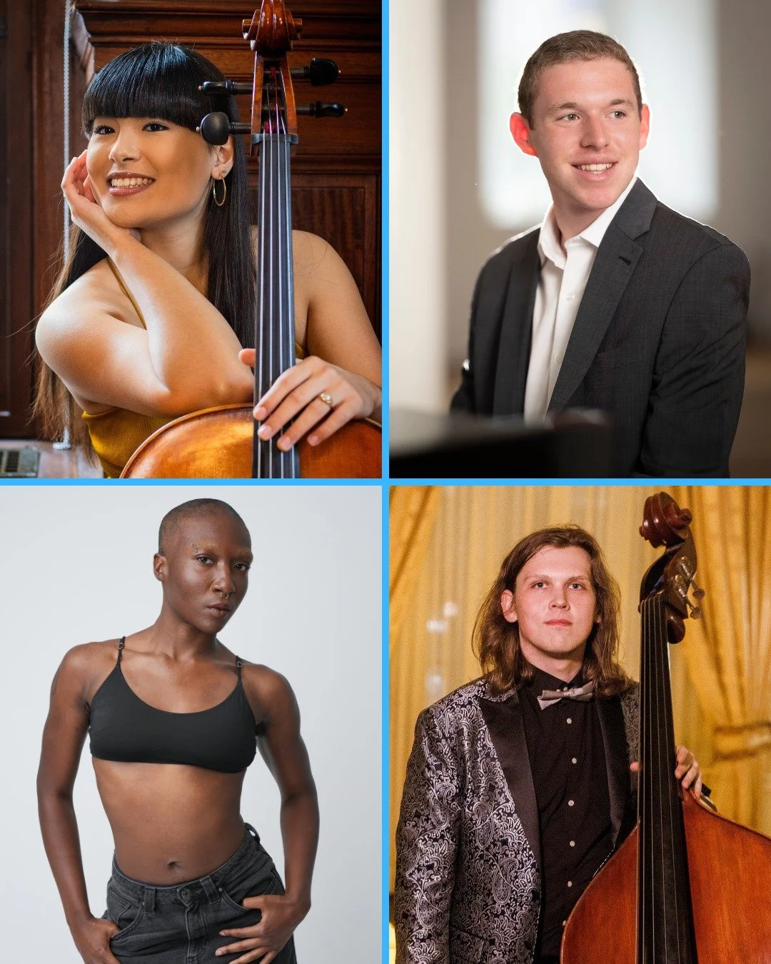 Meet our 2026 String Fellows!! Over the next 2 weeks, they&rsquo;ll rehearse, record &amp; perform new music together in NYC &amp; beyond.

6/5, 7:30pm &ndash; @ps21chatham
6/6, 7:30pm &ndash; @nationalsawdust
6/11, 7:30pm &ndash; @gibneydance

LINKS