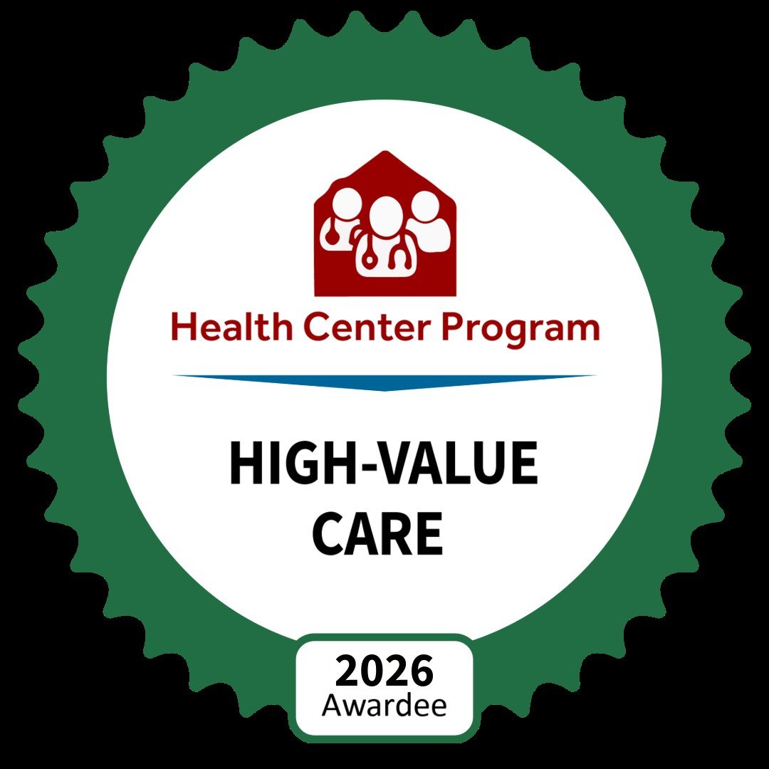 HRSA Health Center Program High-Value Care 2026 Awardee.