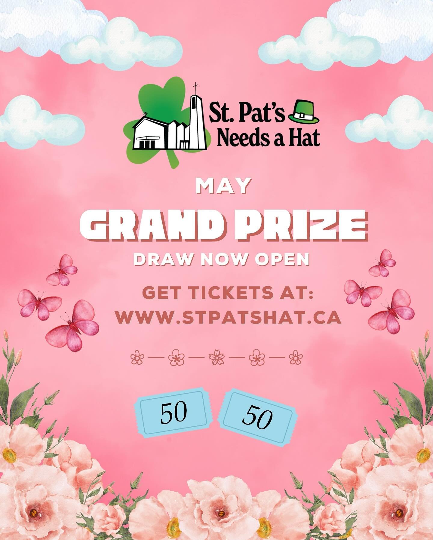 Our May draw is LIVE!! 

Please follow the link in our bio to visit our website to purchase your tickets and remember the more tickets you buy, the better the deal:

5 tickets for $10
30 tickets for $20
200 tickets for $50
450 tickets for $75
800 tic