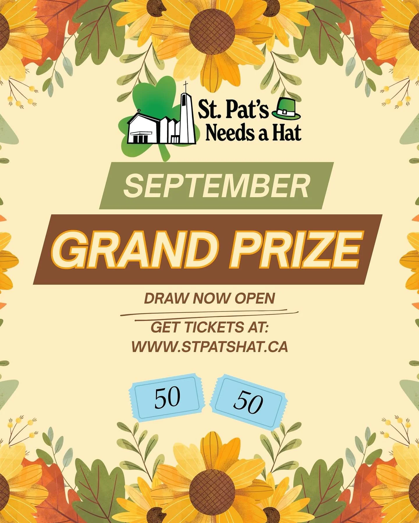 Our SEPTEMBER draw is LIVE!! 

Please follow the link in our bio to visit our website to purchase your tickets and remember the more tickets you buy, the better the deal:

5 tickets for $10
30 tickets for $20
200 tickets for $50
450 tickets for $75
8