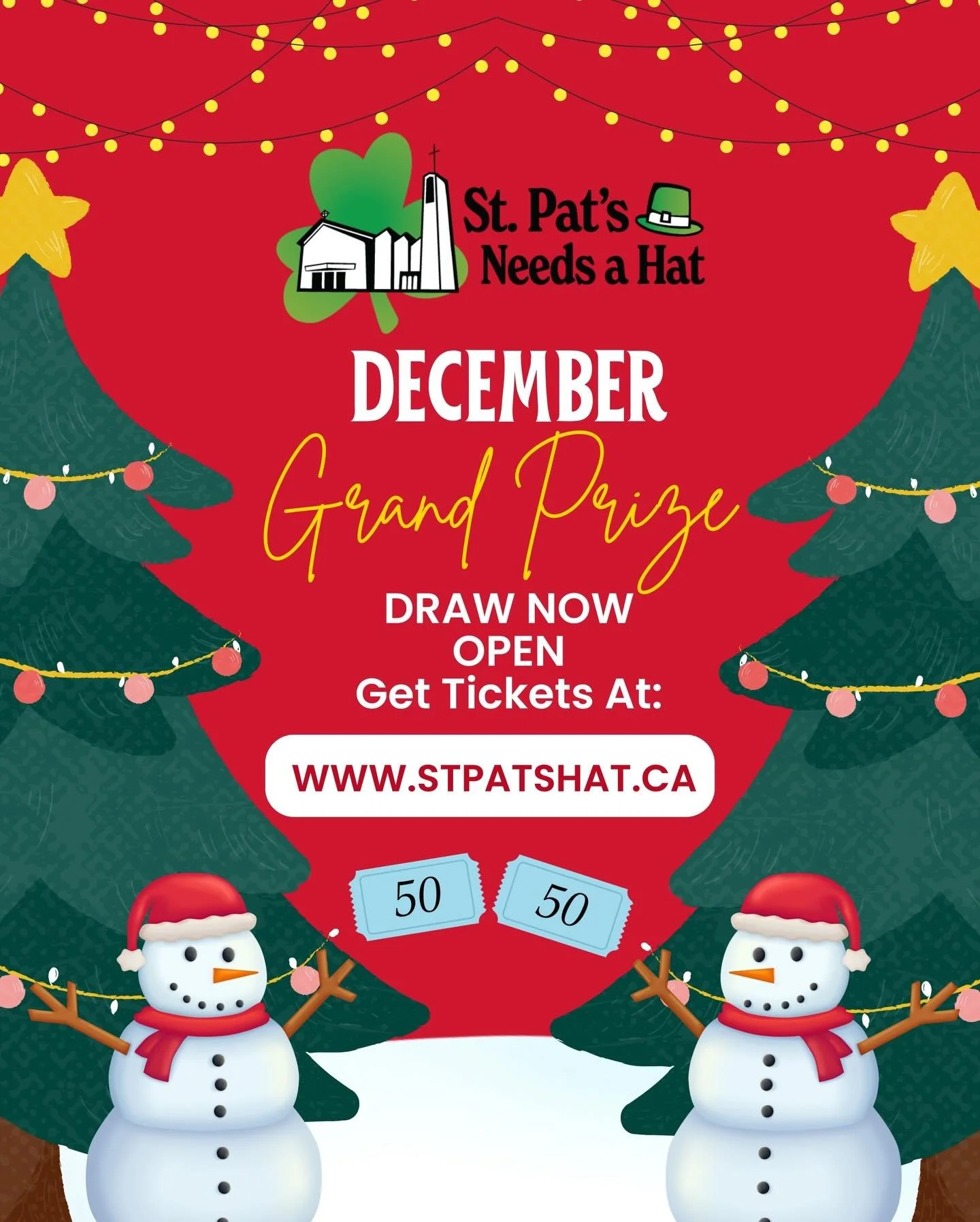 Our DECEMBER draw is LIVE!!🎄 

Please follow the link in our bio to visit our website to purchase your tickets and remember the more tickets you buy, the better the deal:

5 tickets for $10
30 tickets for $20
200 tickets for $50
450 tickets for $75
