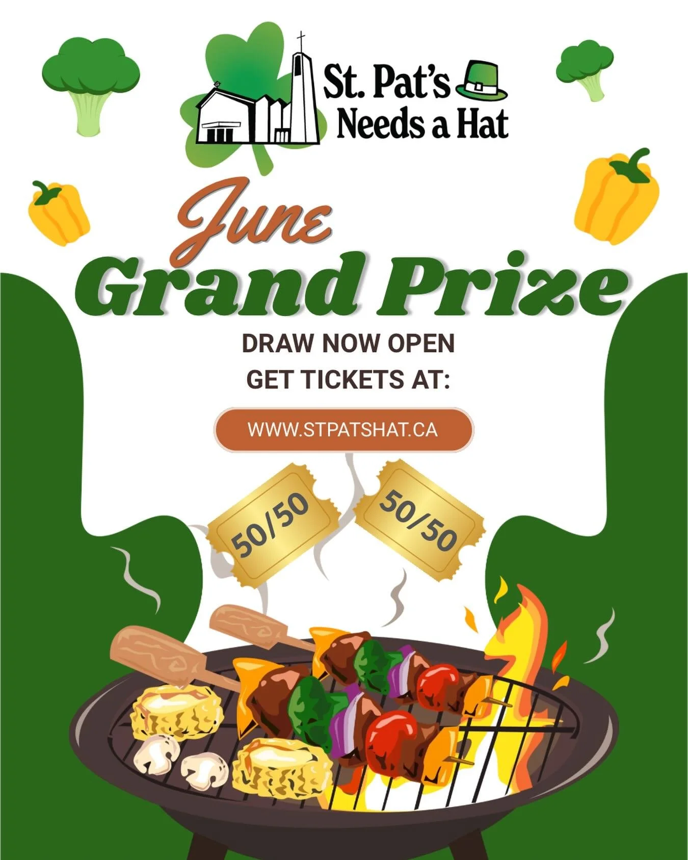 Our June draw is LIVE!! ☀️

Please follow the link in our bio to visit our website to purchase your tickets and remember the more tickets you buy, the better the deal:

5 tickets for $10
30 tickets for $20
200 tickets for $50
450 tickets for $75
800 