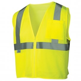 Type R, Class 2 Hi-Vis Lime safety vest (Medium)