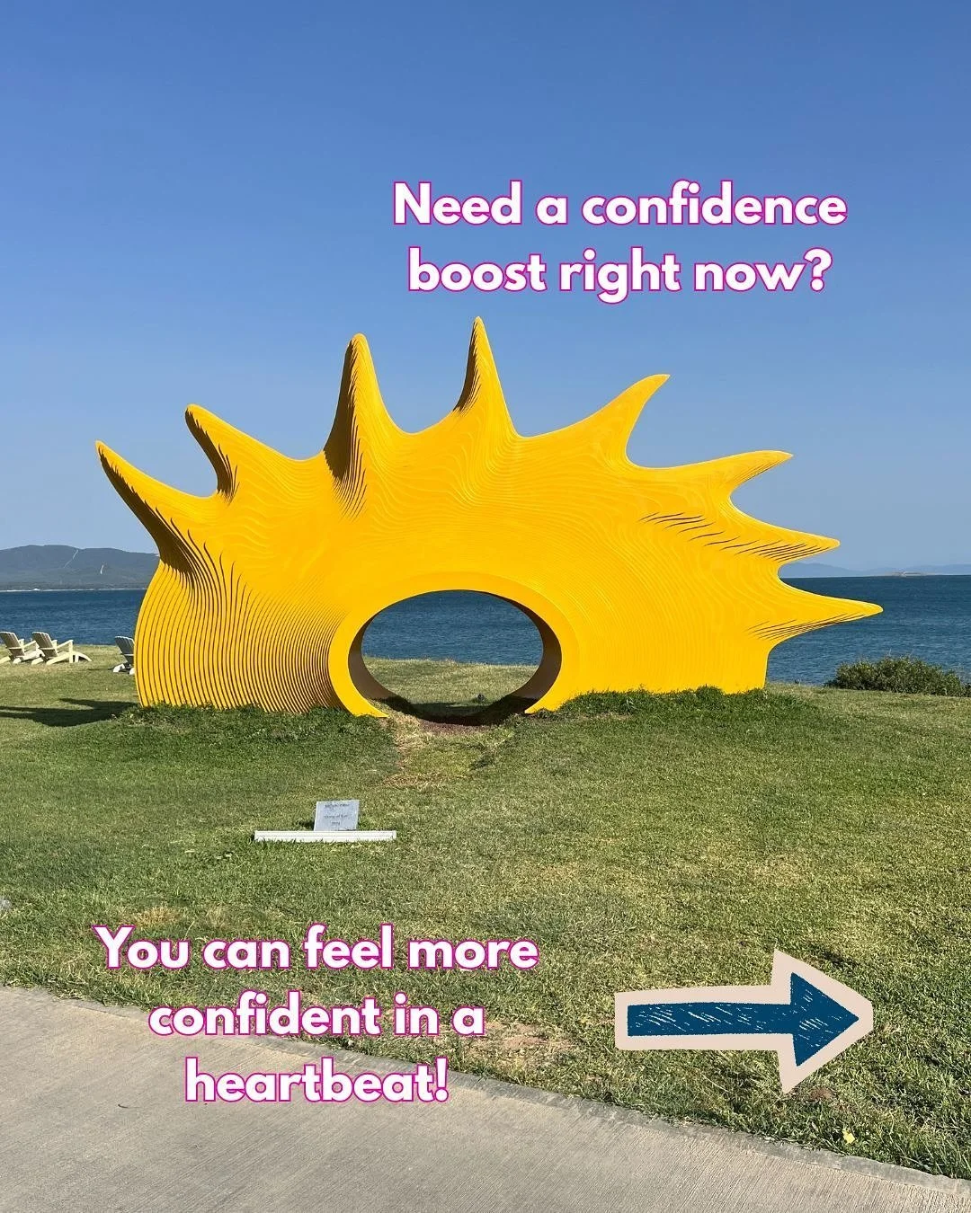 You can change how you feel faster than you may think.

Next time you&rsquo;re feeling doubt, nervous, or unconfident try this&hellip;

Stand tall - shoulders back, head high. (Like an Oak tree)
Strike a Power Pose - superwoman, superman, wonderwoman