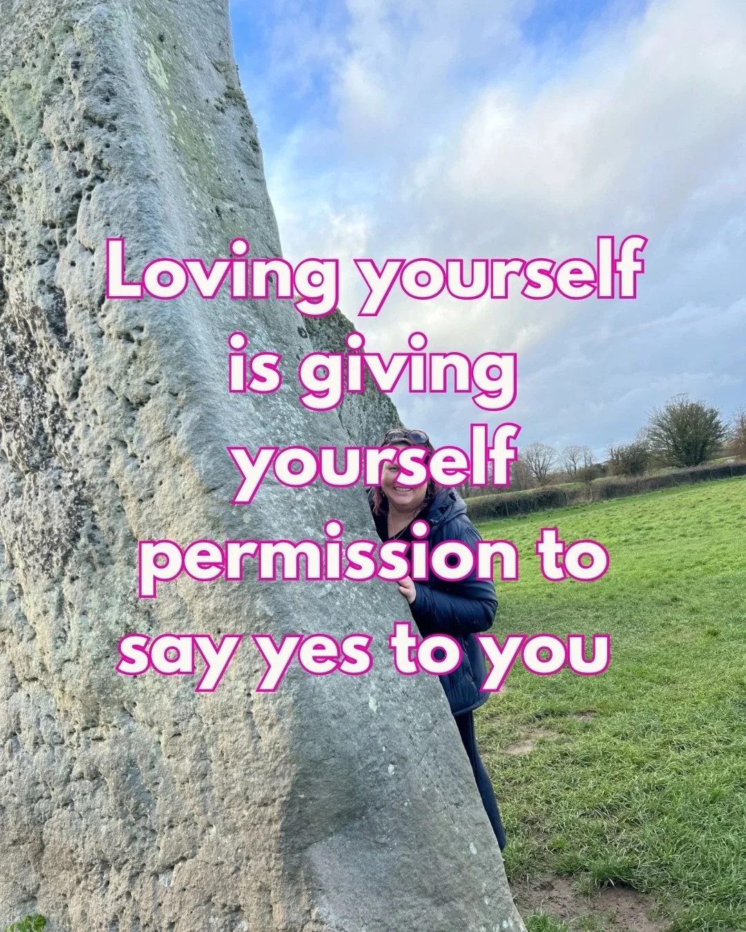 Giving yourself permission.
Loving yourself is giving yourself permission to say yes - to you, to life, to opportunities, to what&rsquo;s out there for you.
It&rsquo;s giving yourself permission to be you.
All of you.
It&rsquo;s removing the masks.
I