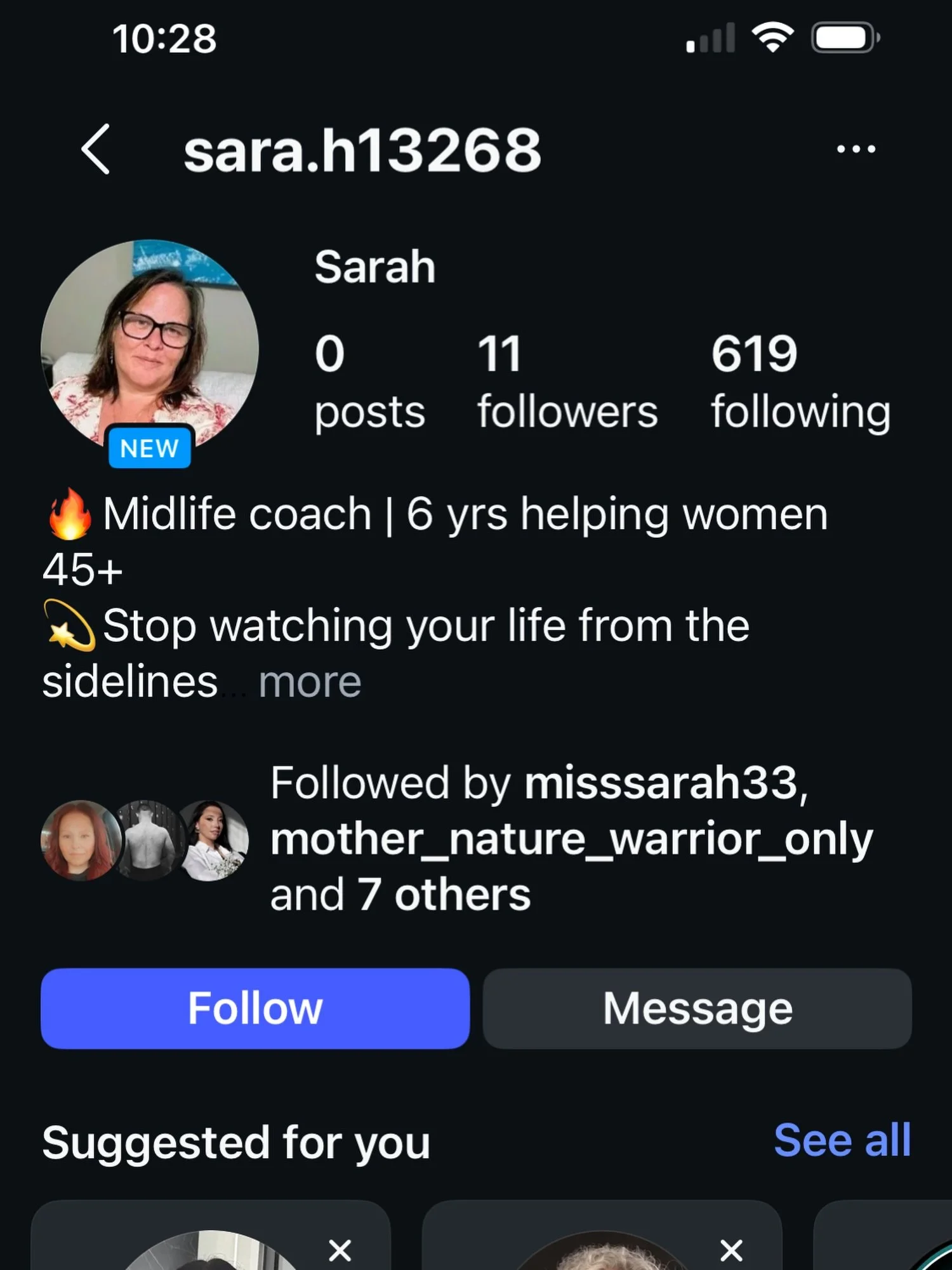 This is not me!! Please don&rsquo;t follow thinking it is but block &amp; report.
Thank you