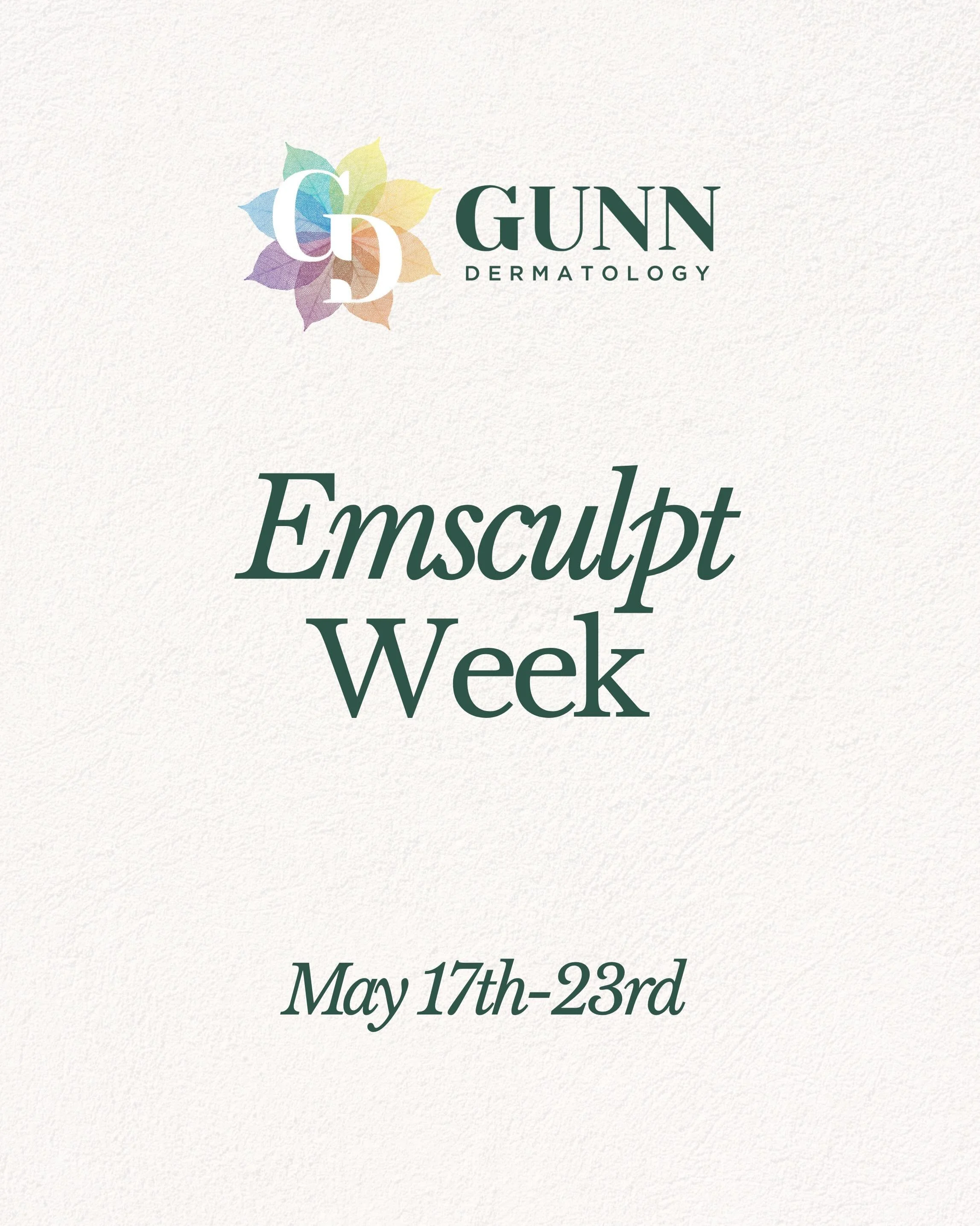 🙌It&rsquo;s Emsculpt Week at Gunn Dermatology! This is one of our favorite treatments to do going into summer to feel strong and toned. 

Emsculpt Neo is the equivalent of 24,000 painless crunches in a 30 minute session. Burn fat &amp; build muscle 
