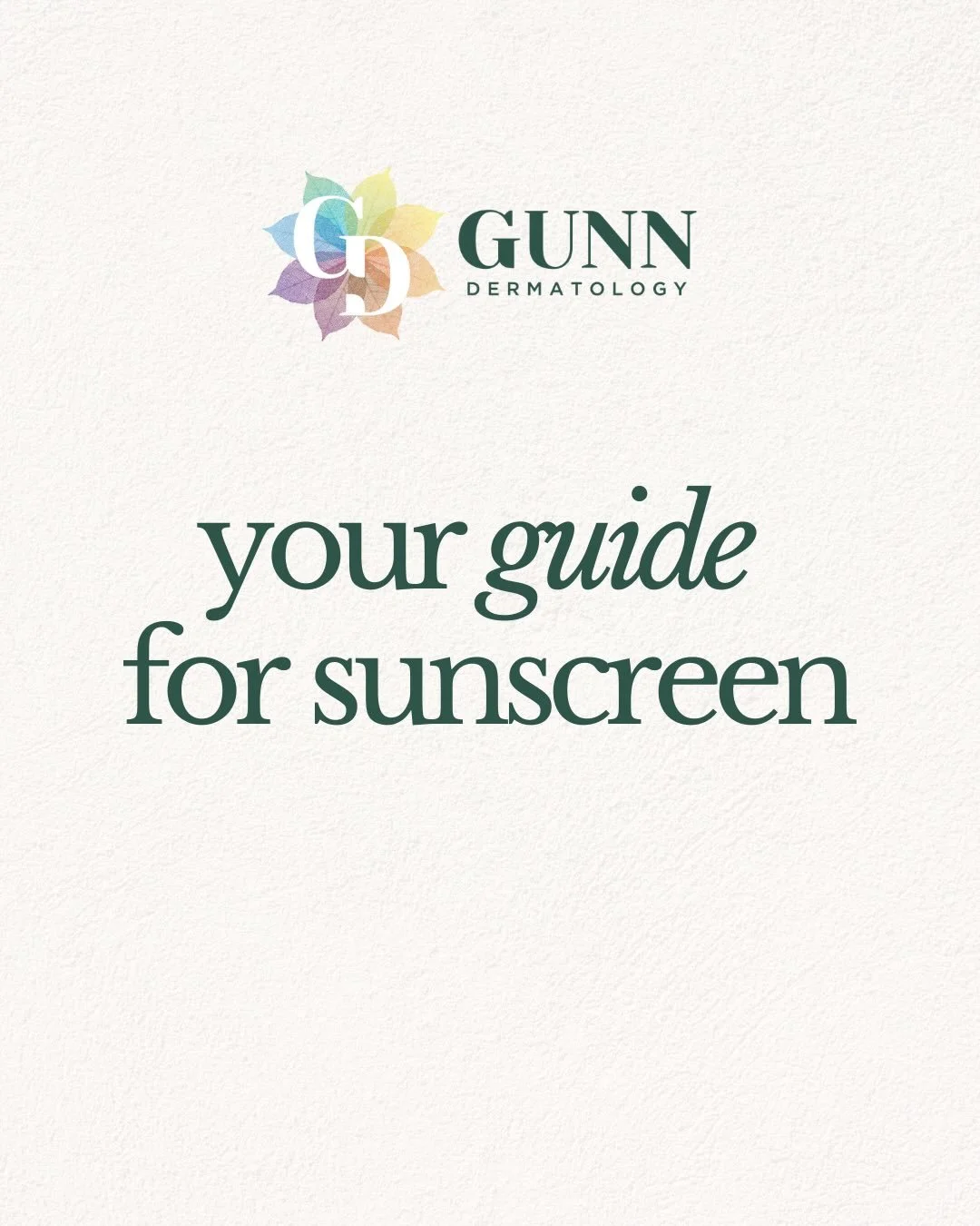 Your GUIDE for Sunscreen! 🧴 Swipe to see some of our favorites and what ingredients to look for. ☀️✨🫶

#nationalsunscreenday