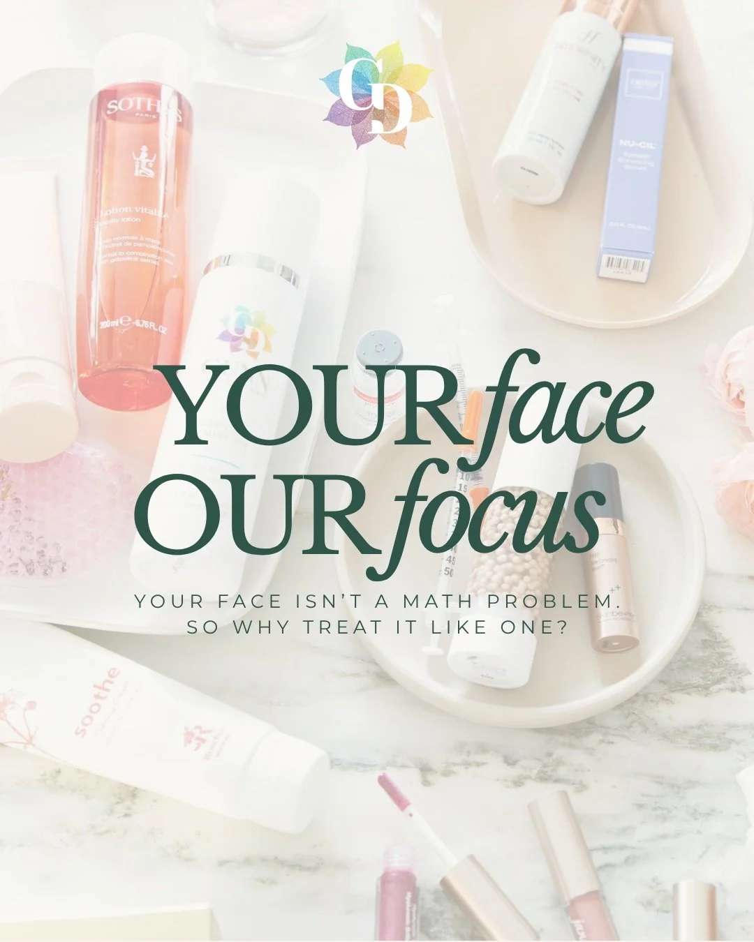Your face isn&rsquo;t a math problem!

We take time to understand your features, listen to your goals, and create a treatment plan that feels right for YOU! You&rsquo;re more than a number 🤍

At Gunn, it&rsquo;s never a one-size-fits-all. 

Your fac