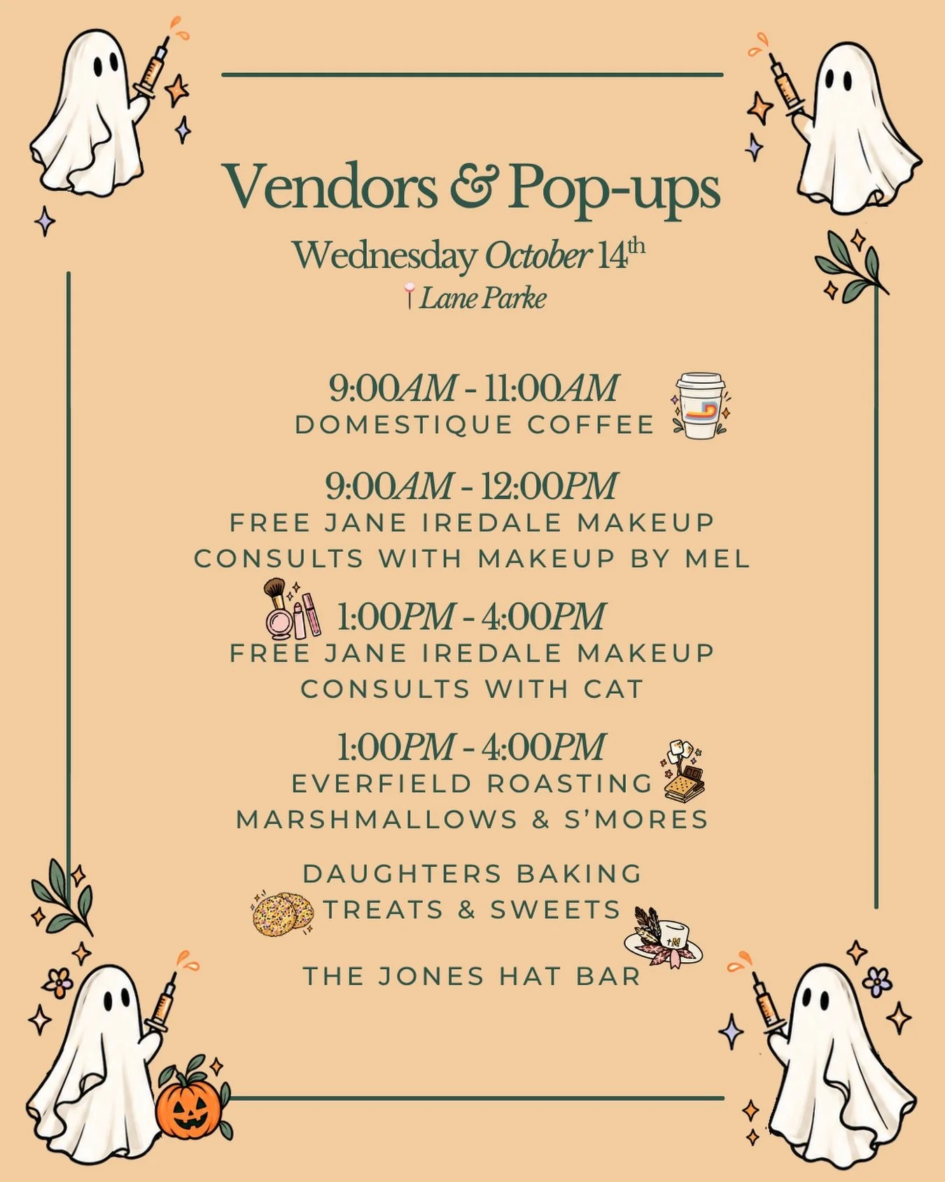 The BOOtox fun starts NOW! 👻🧡

We&rsquo;re officially kicking off BOOtox 2026 TODAY, and we&rsquo;re bringing some of our favorite local businesses along for the celebration! 🎃✨

From sweet treats to shopping and a little extra glam, there&rsquo;s
