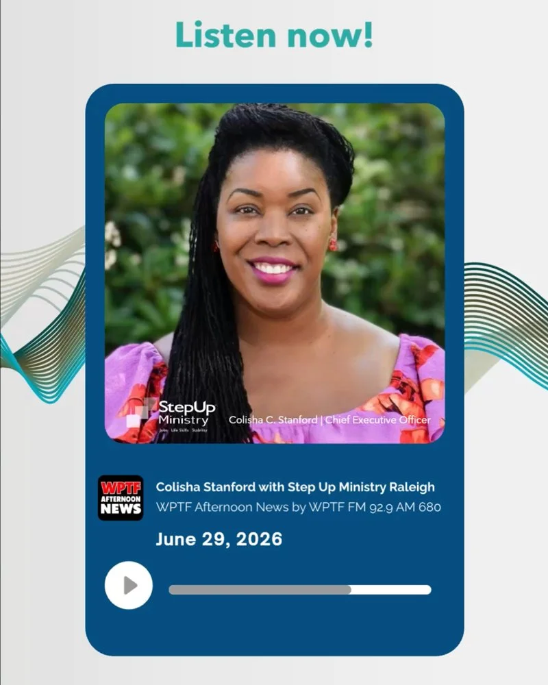 WPTF Afternoon News: Colisha Stanford with Step Up Ministry Raleigh