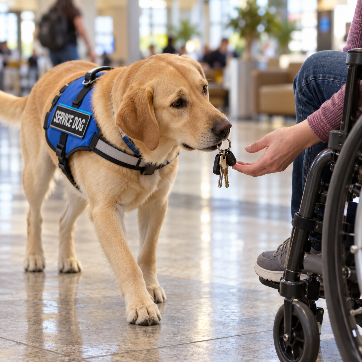 Service Dog Public Access Test Certification