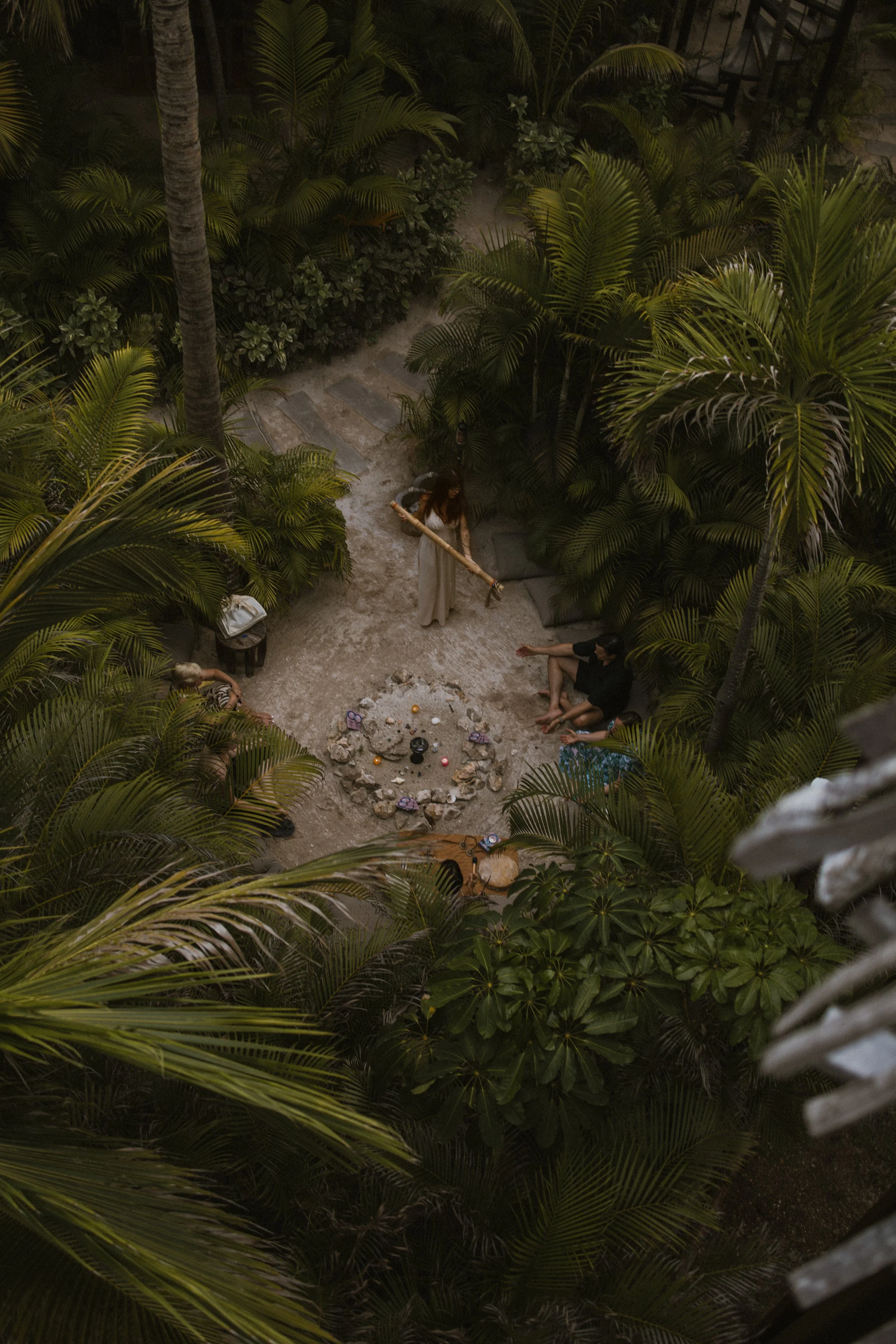 Wellness temazcal retreat portraits in Tulum, Mexico