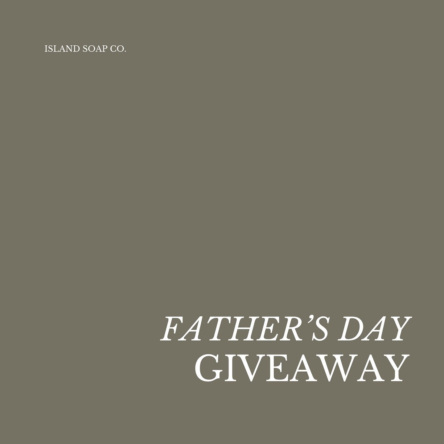 With Father&rsquo;s Day just around the corner, we want to help you celebrate your father with a giveaway!! 

What&rsquo;s included?
✨ Stalwart Beard Oil &amp; Beard Balm
✨ Intrepid Beard Oil &amp; Beard Balm

How to enter:
➡️ Follow us on Instagram
