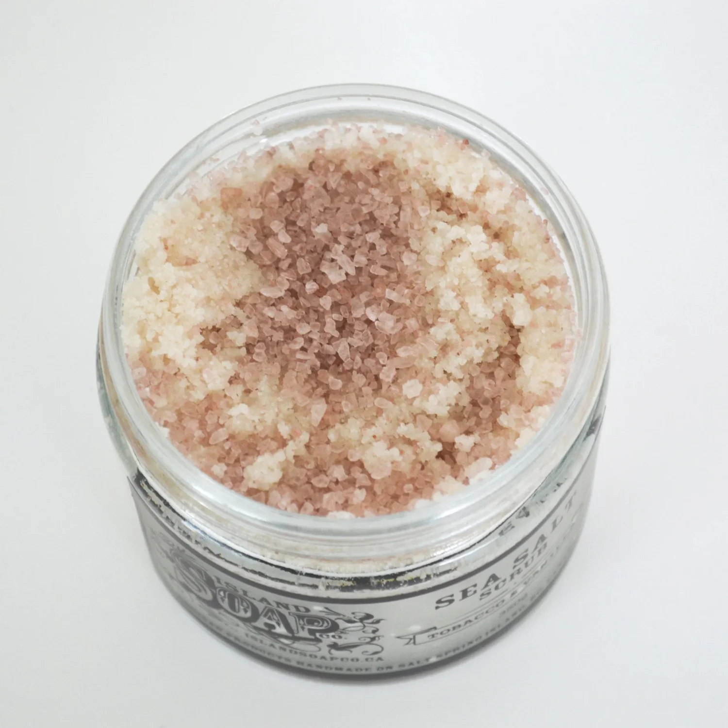 island tobacco co Tobacco and Vanilla Sea Salt Scrub — Island Soap Co