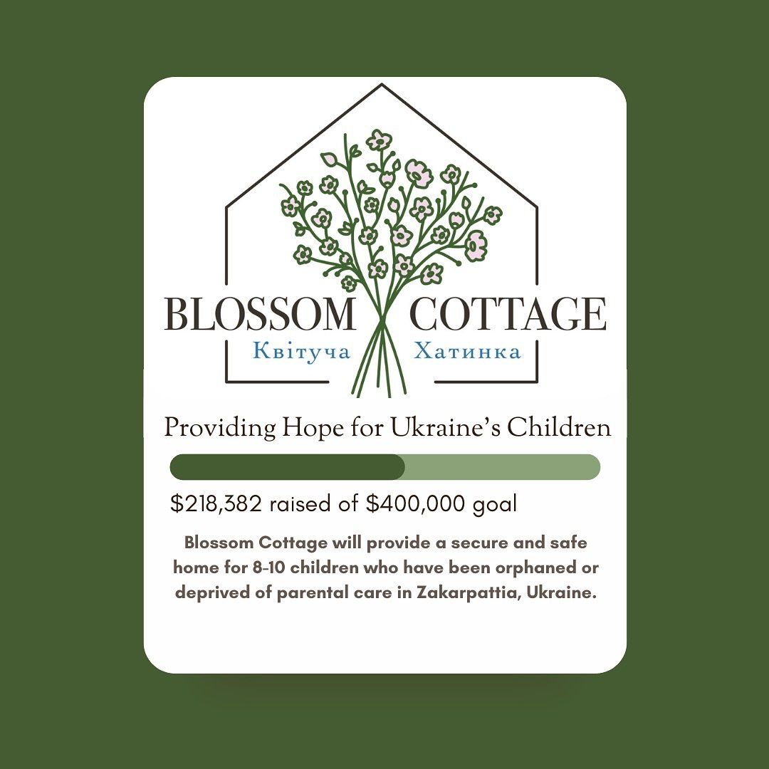 Our team is working hard to get this project funded! We have 54% of our total goal either donated or pledged! 

Want to help us get Blossom Cottage built? 

Host a fundraiser in your community! Comment &ldquo;Fundraiser&rdquo; on this post and we wil