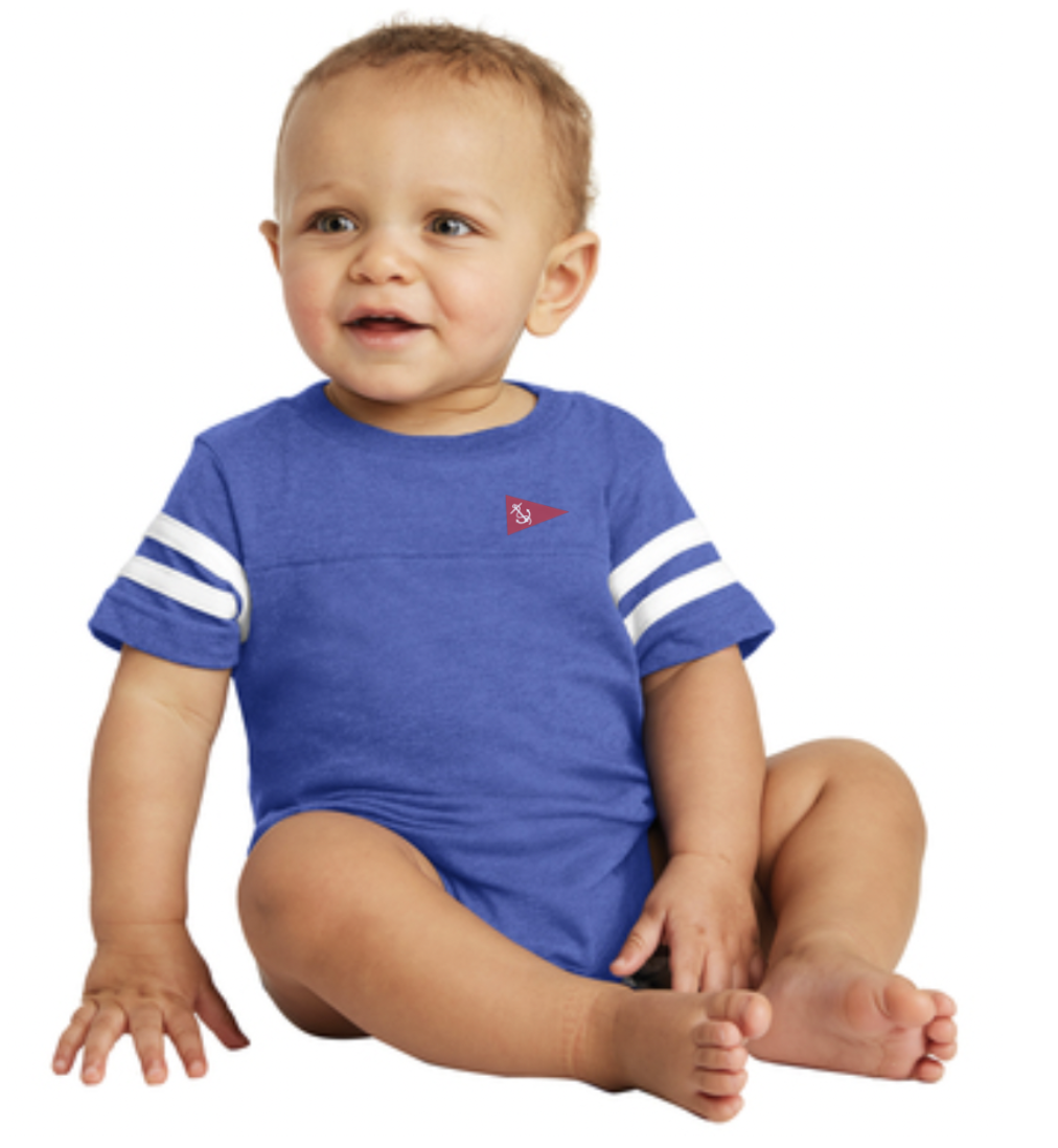 Baby Onesie - Ringer Sleeve - Size 18 months