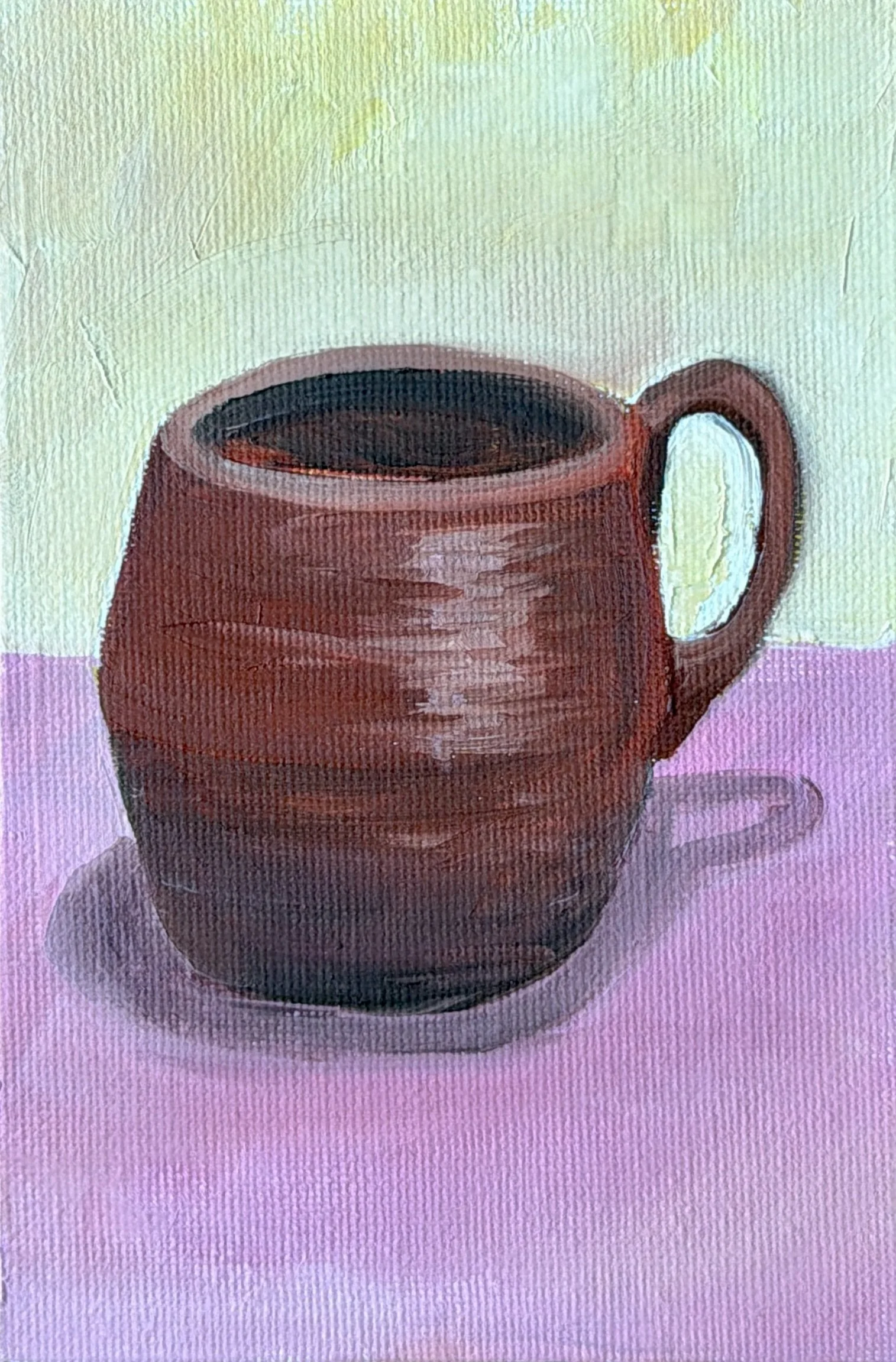11-Jarrito De Barro 
-6x4" Oil on Canvas $77