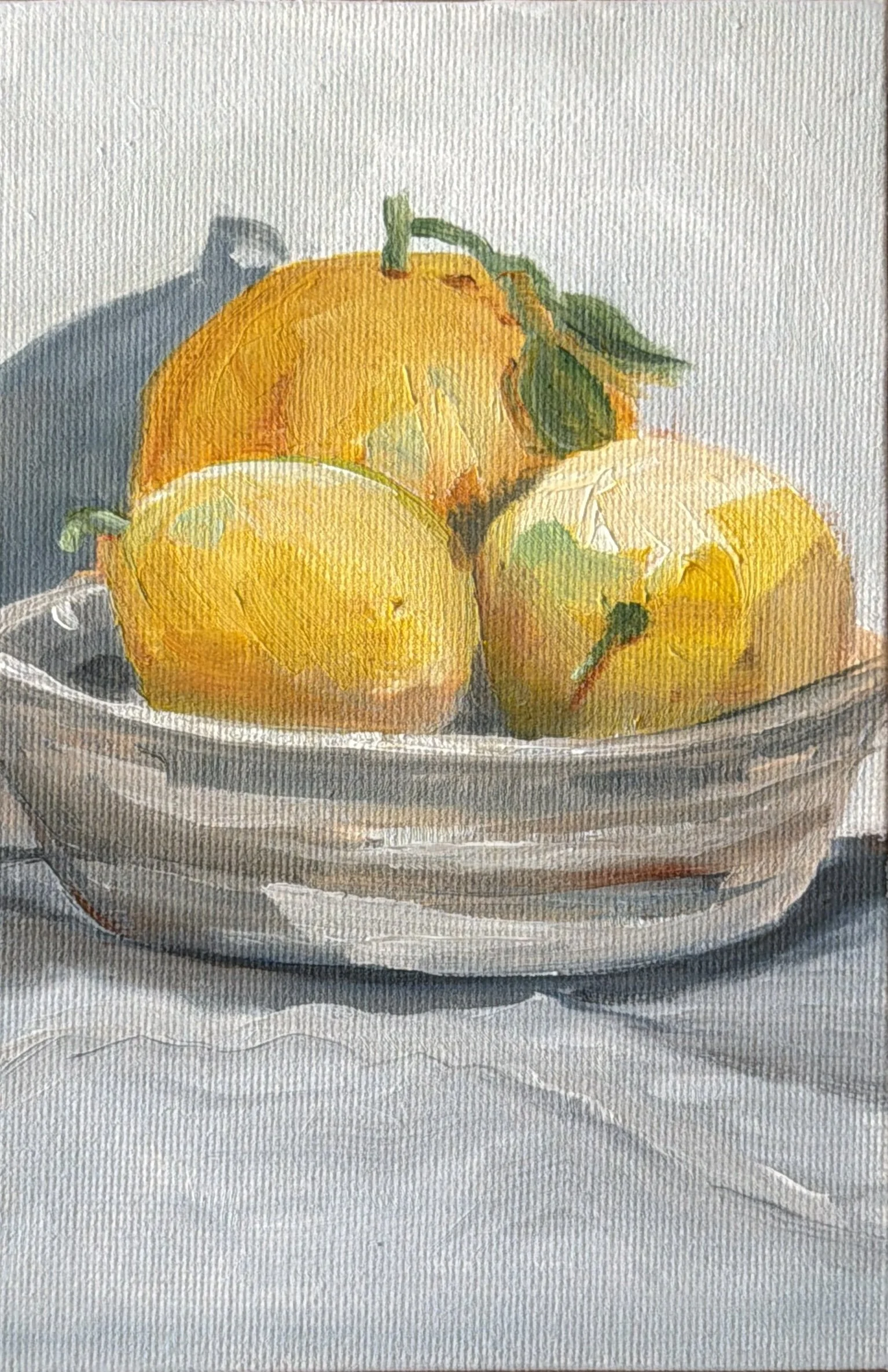 59-Lemons (SOLD)
-6x4" Oil on Canvas
