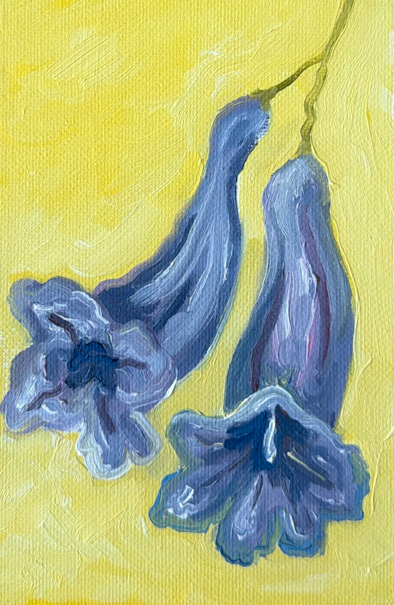70-Jacarandas (SOLD)
-6x4" Oil on Canvas