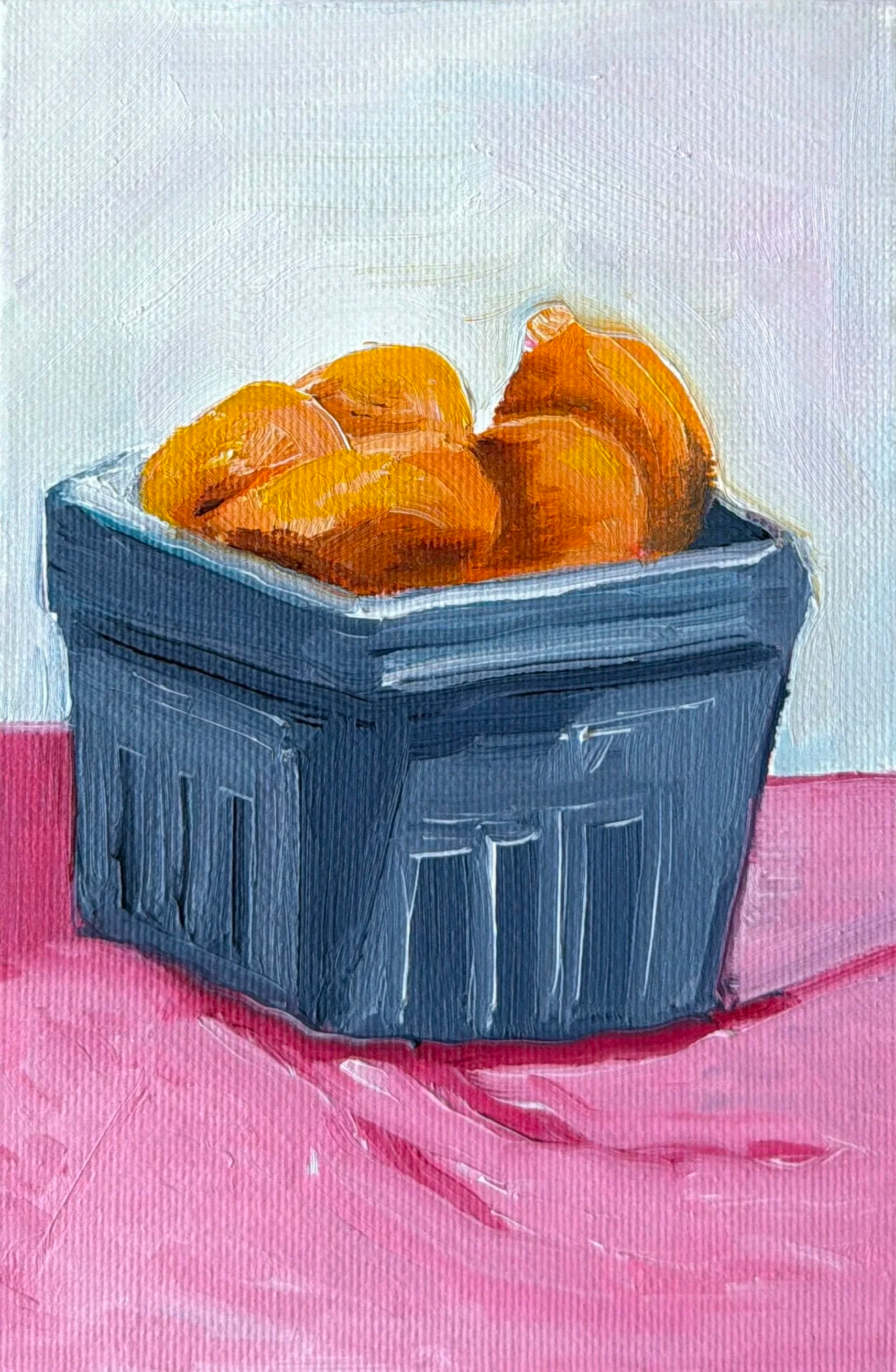 83-Kumquats
-6x4" Oil on Canvas $77