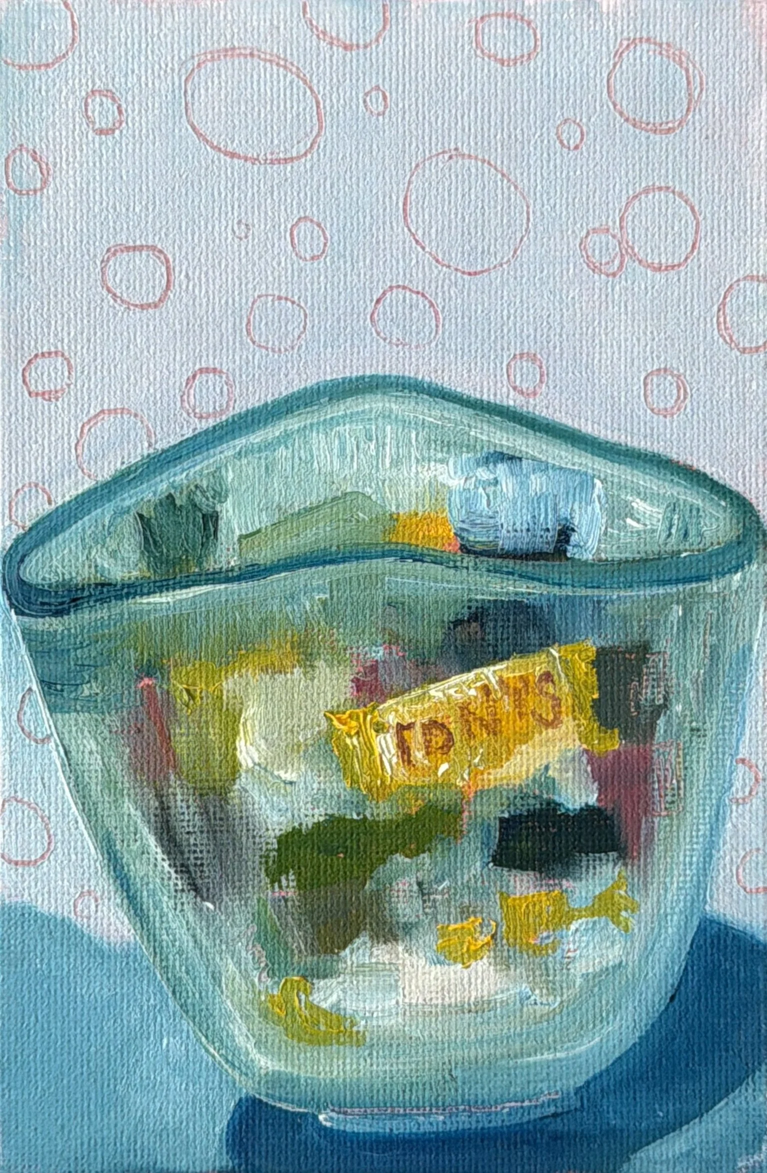 48-Candy Bowl
-6x4" Oil on Canvas $77