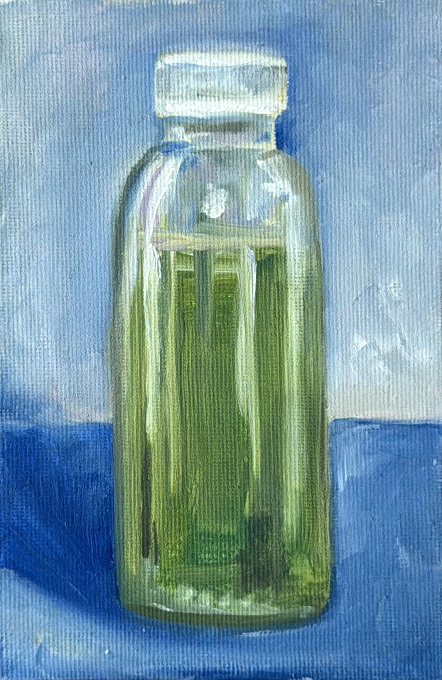 21-Matcha Drink (Yahel's Signature Drink)
-6x4" Oil on Canvas $77