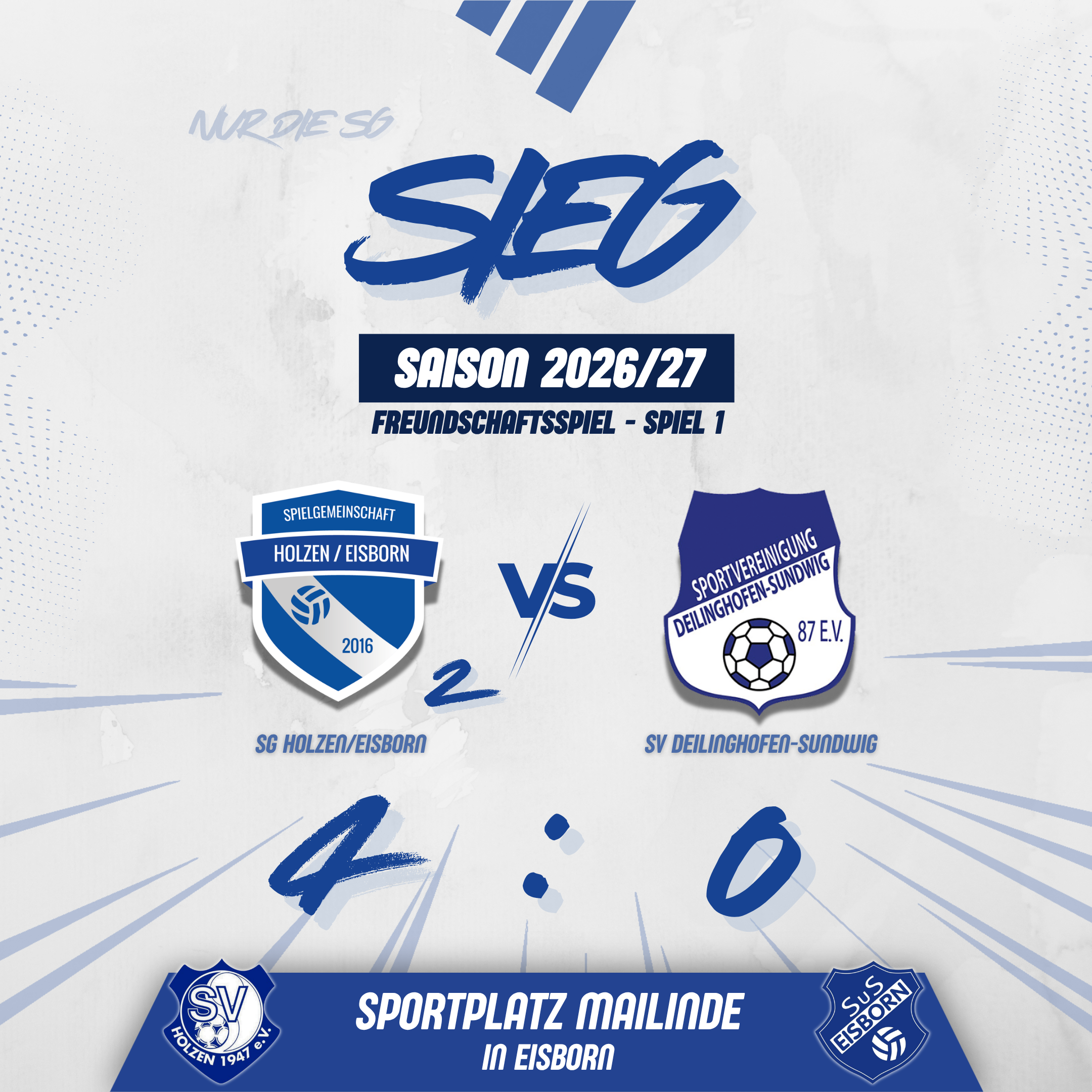 Zweite feiert gelungenen Testspiel-Auftakt
