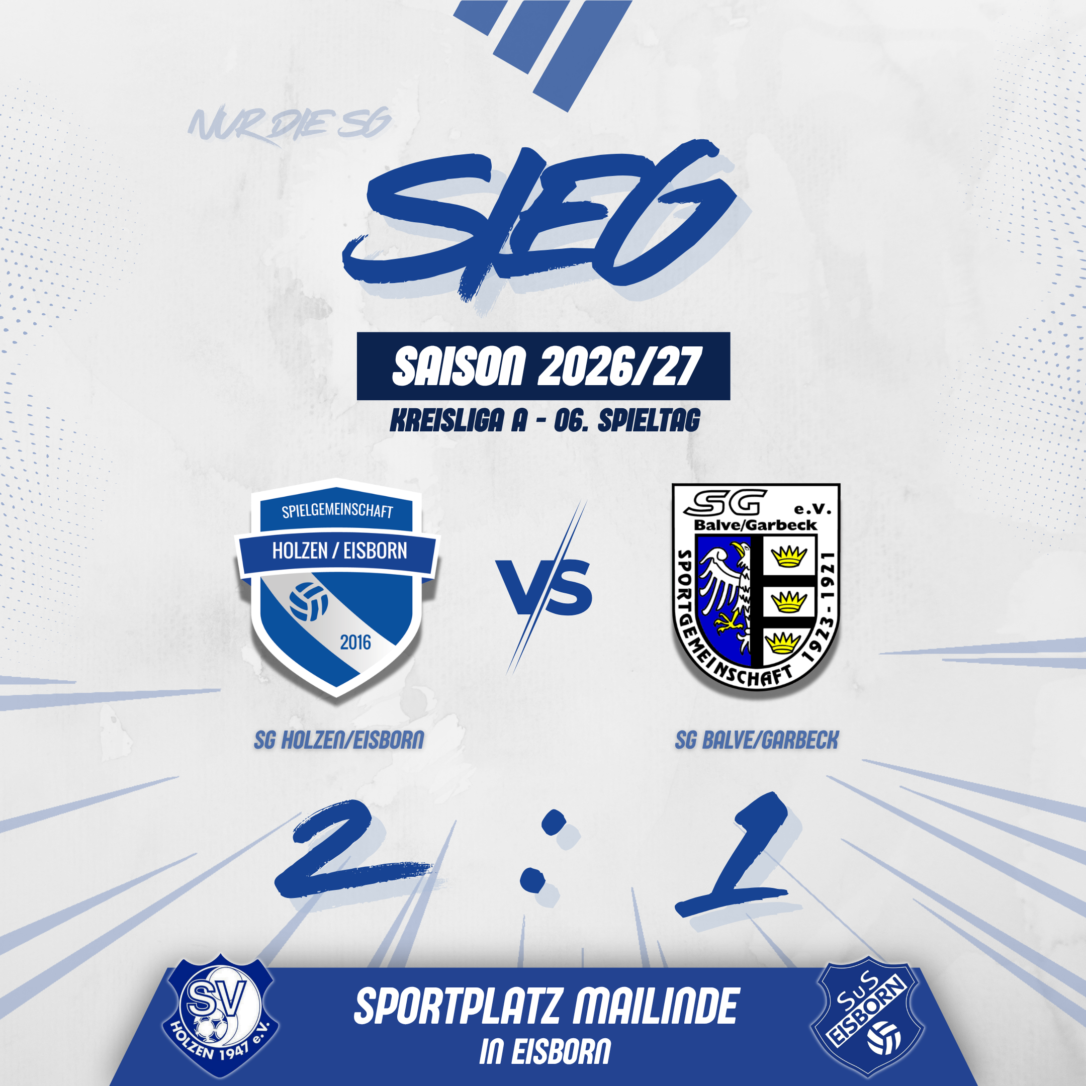 Erste gewinnt Derby gegen Balve/Garbeck in der Schlussphase