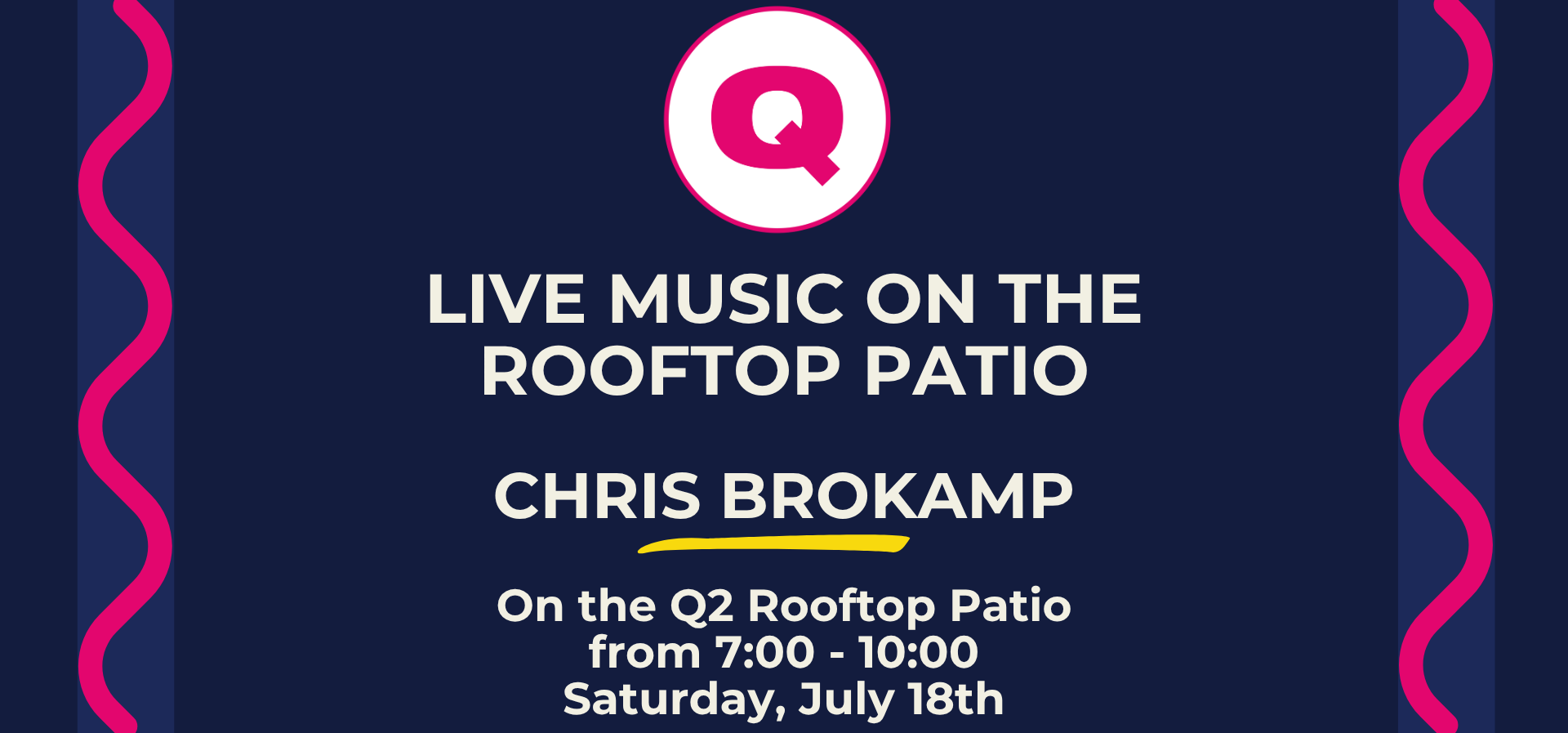 Live entertainment -         chris brokamp