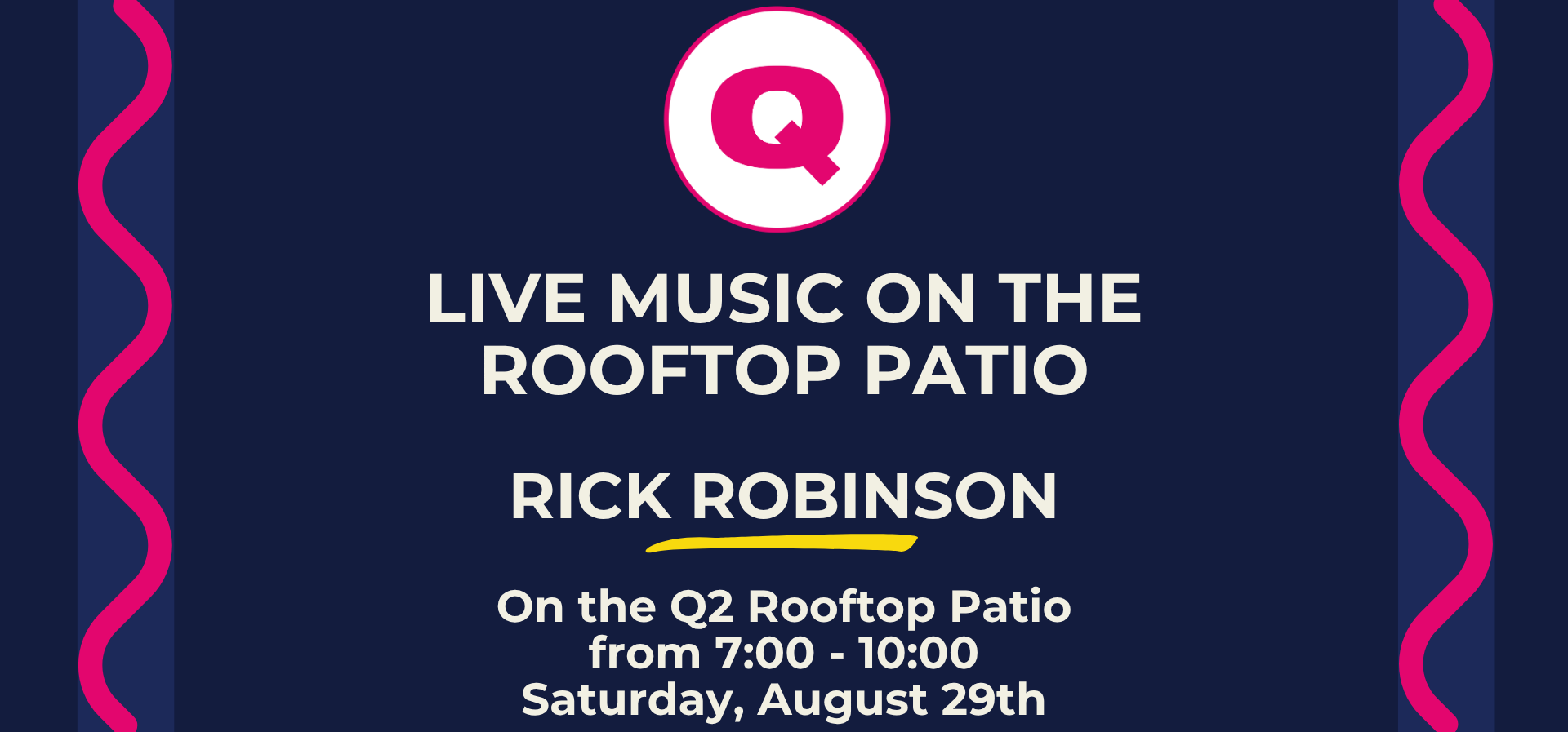 Live entertainment -          rick robinson