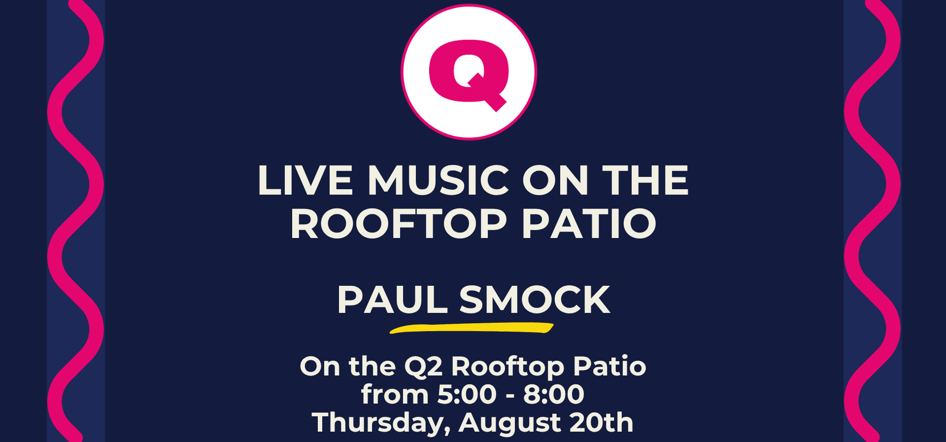 Live entertainment -          paul smock