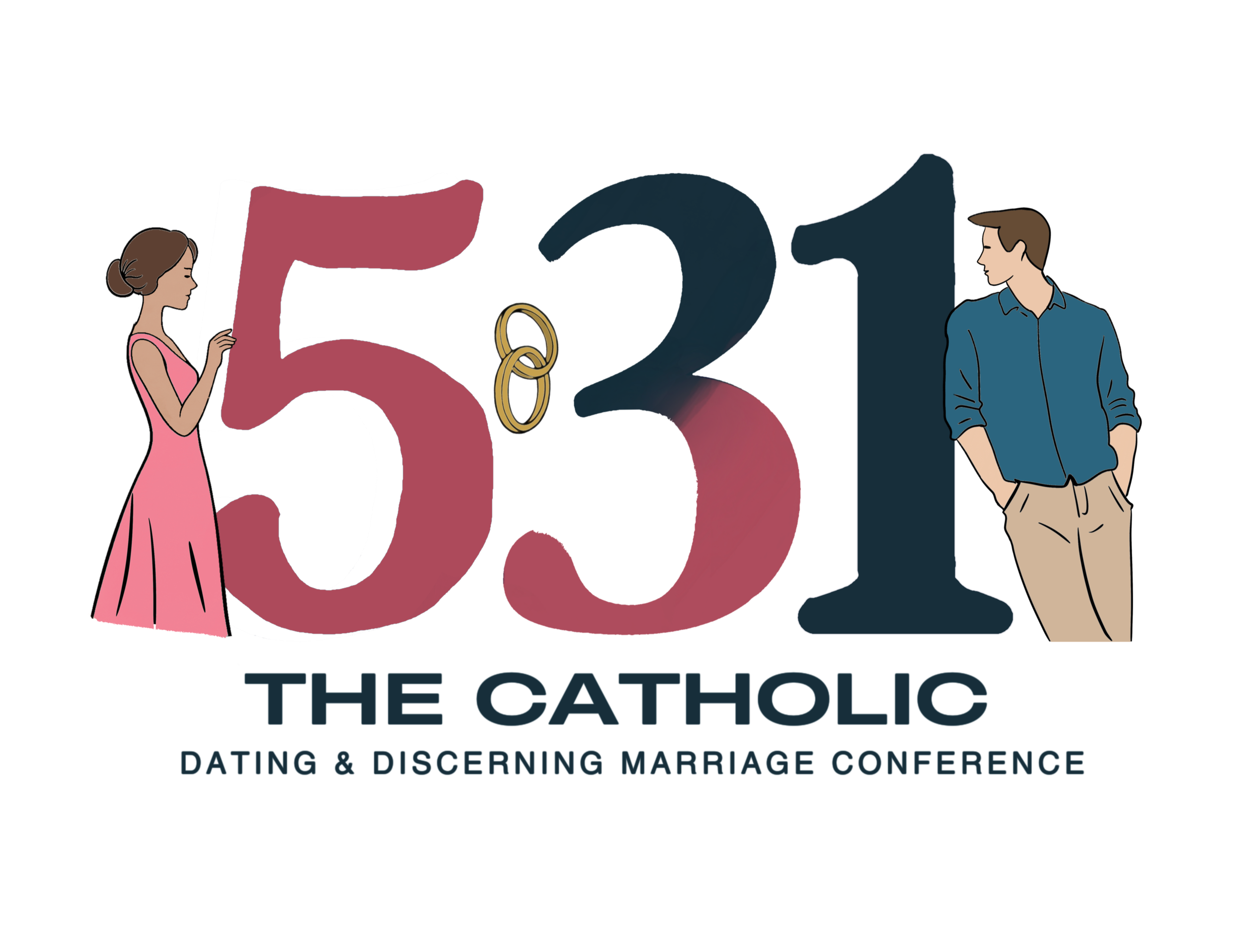 531 Catholic dating and discernment marriage conference event banner logo