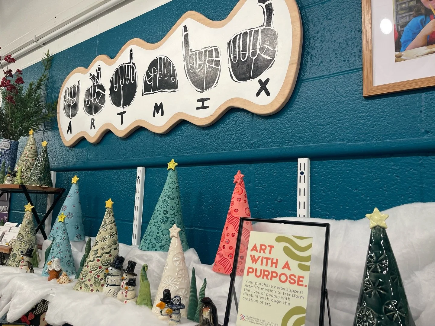 We are missing this gallery view 🥹

We can&rsquo;t wait to see our gallery open back up on January 5th after the holidays are over!