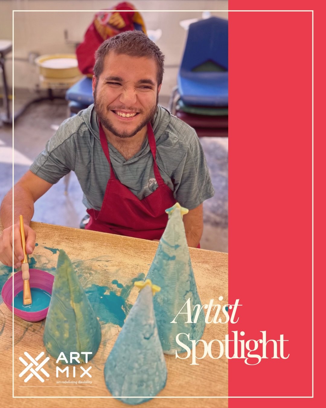 Urban Artisans Spotlight: Meet Dawson! ✨

Dawson joined Urban Artisans in 2022 and completed his very first Summer Program in 2025. If you&rsquo;ve ever visited the studio, you&rsquo;ve probably seen him greeting everyone with a fist bump and huge sm