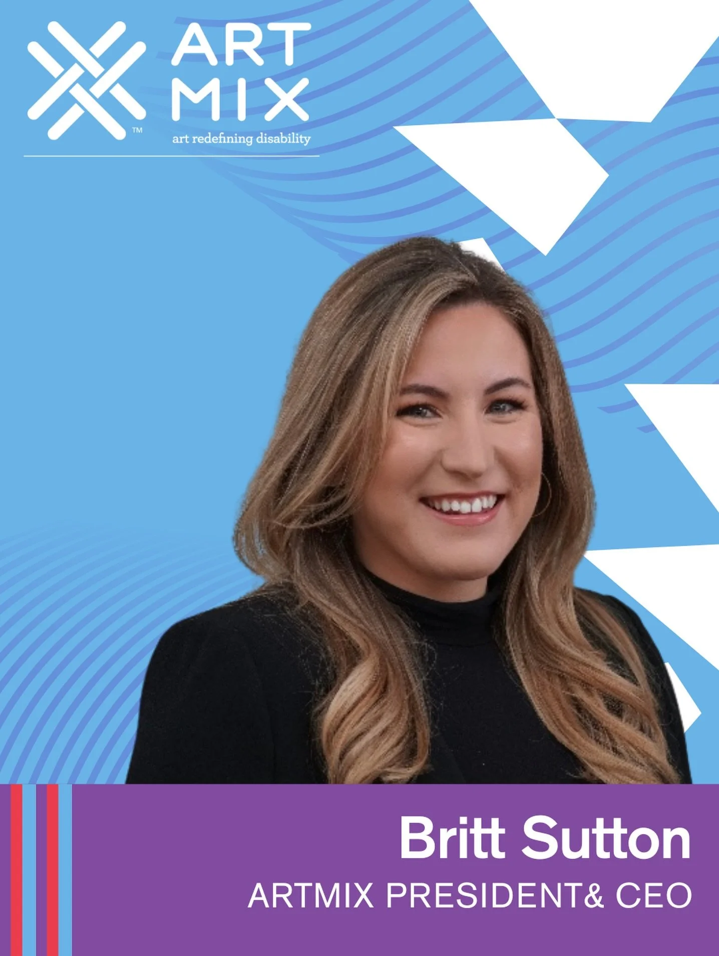 Home again 💜

After a thoughtful and competitive search, we are pleased to finally announce the return of Britt Sutton as ArtMix President &amp; CEO 🎉

With our mission to transform lives through the creation of art at the center of every decision,