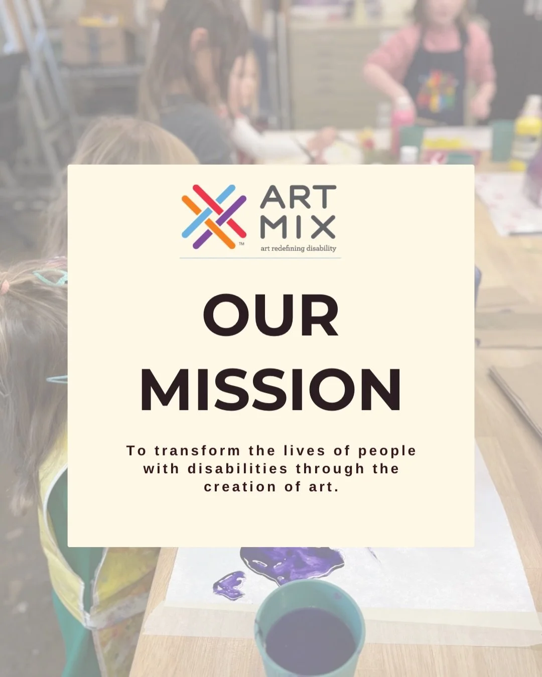 A new session, a new year, and a renewed commitment to what matters most ✨

ArtMix continues to center creativity, collaboration, respect, and inclusivity in everything we do as we aim to grow our community and deepen our impact. Join us in our missi