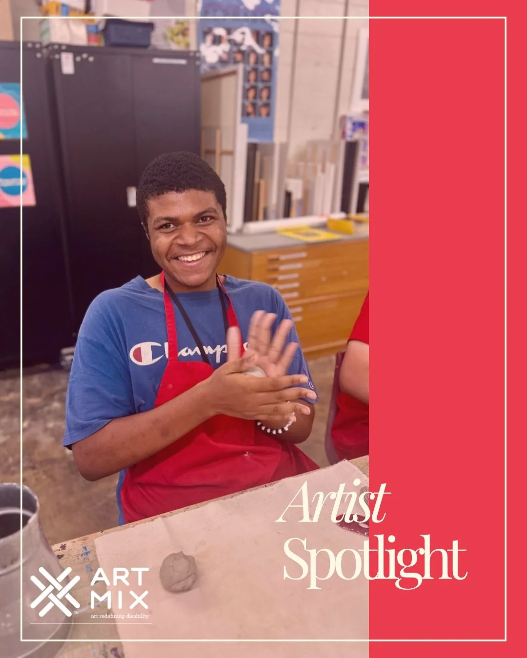Urban Artisan Spotlight: Charles 🌟

Charles joined ArtMix summer of 2025 and quickly became known for his big smile, sense of humor, and incredible stamping skills! If you&rsquo;ve bought one of our Christmas trees, there&rsquo;s a good chance Charl